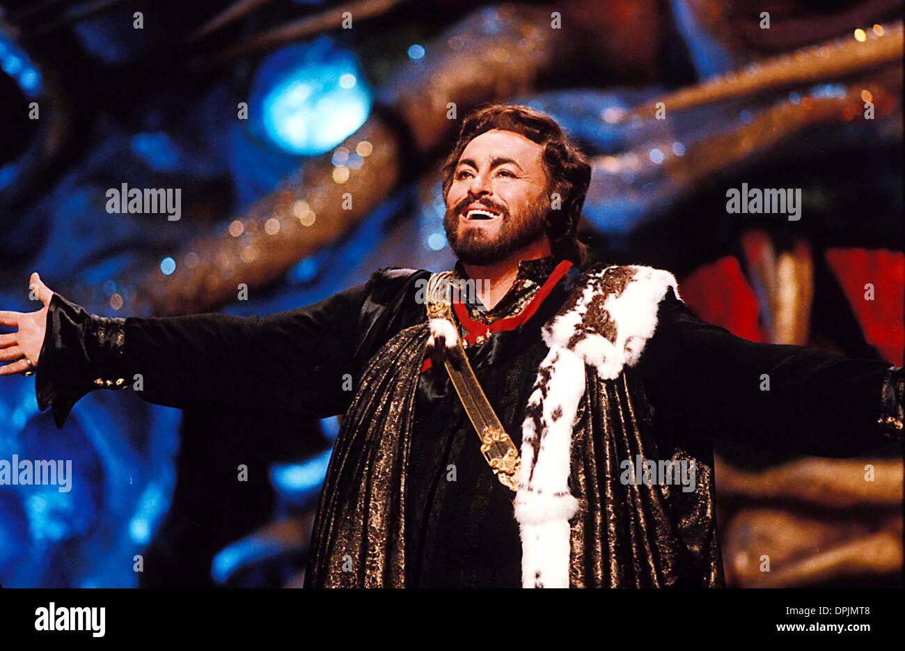 Aug. 16, 2006 - Luciano Pavarotti.''Yes, Giorgio''. Christine M Loss -    1989.LUCIANOPAVAROTTIRETRO(Credit Image: © Globe Photos/ZUMAPRESS.com) Stock Photo