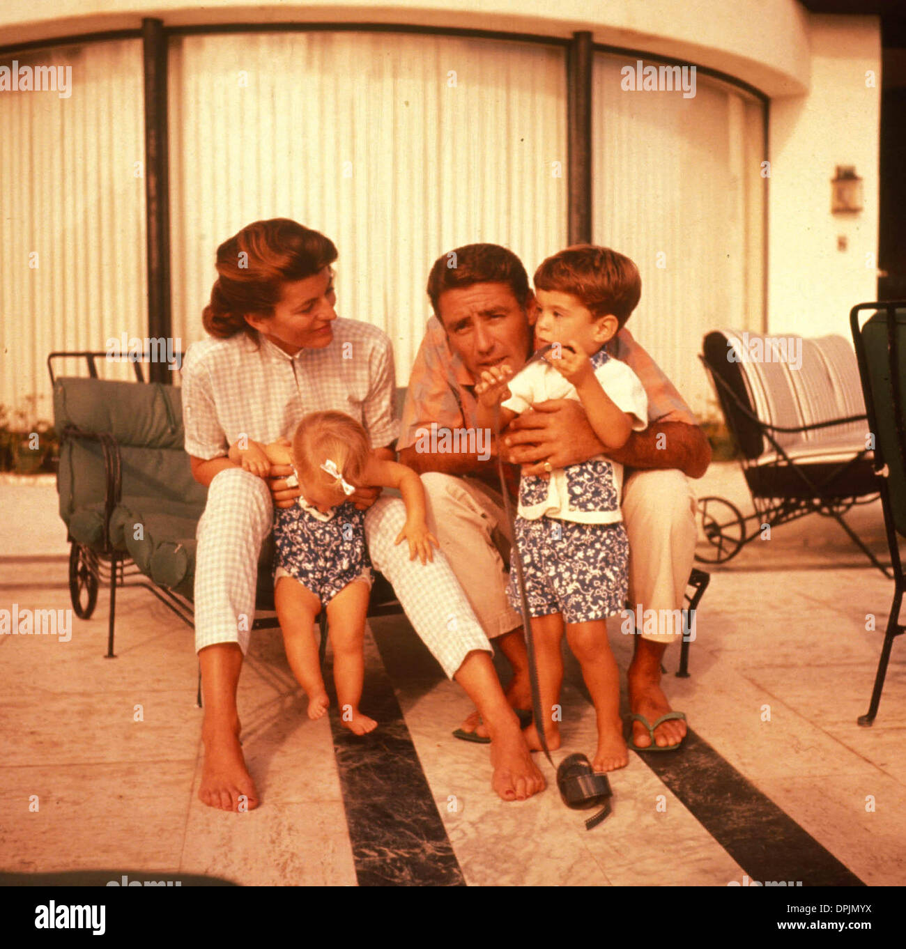 Sept. 18, 2006 - PATRICIA KENNEDY LAWFORD  WITH HUSBAND PETER LAWFORD SON CHISTOPHER LAWFORD AND DAUGHTER.Â©  GENE LESSER-   PATKENNEDYLAWFORDRETRO(Credit Image: © Globe Photos/ZUMAPRESS.com) Stock Photo