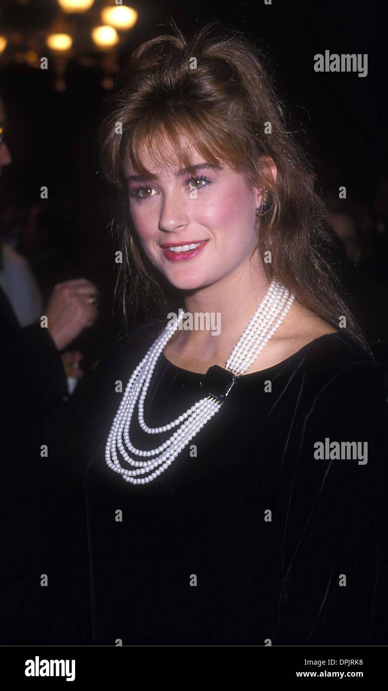 June 22 2006 F0717 1985 Demi Moore Alan Hunter Photos Credit Image C Globe Photos Zumapress Com Stock Photo Alamy