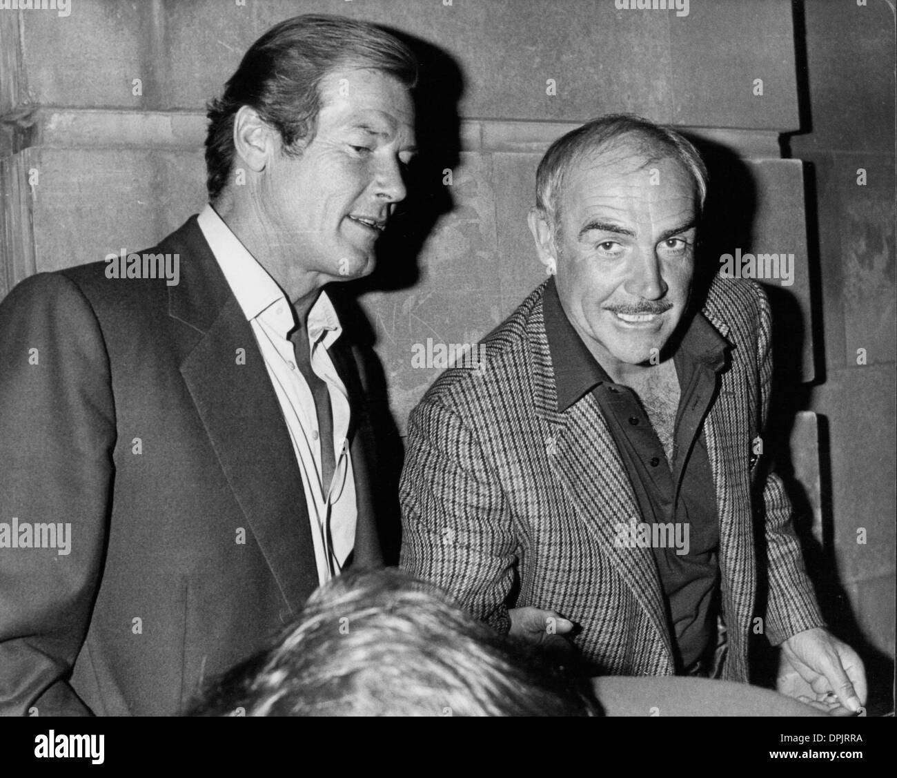 Roger Moore Sean Connery
