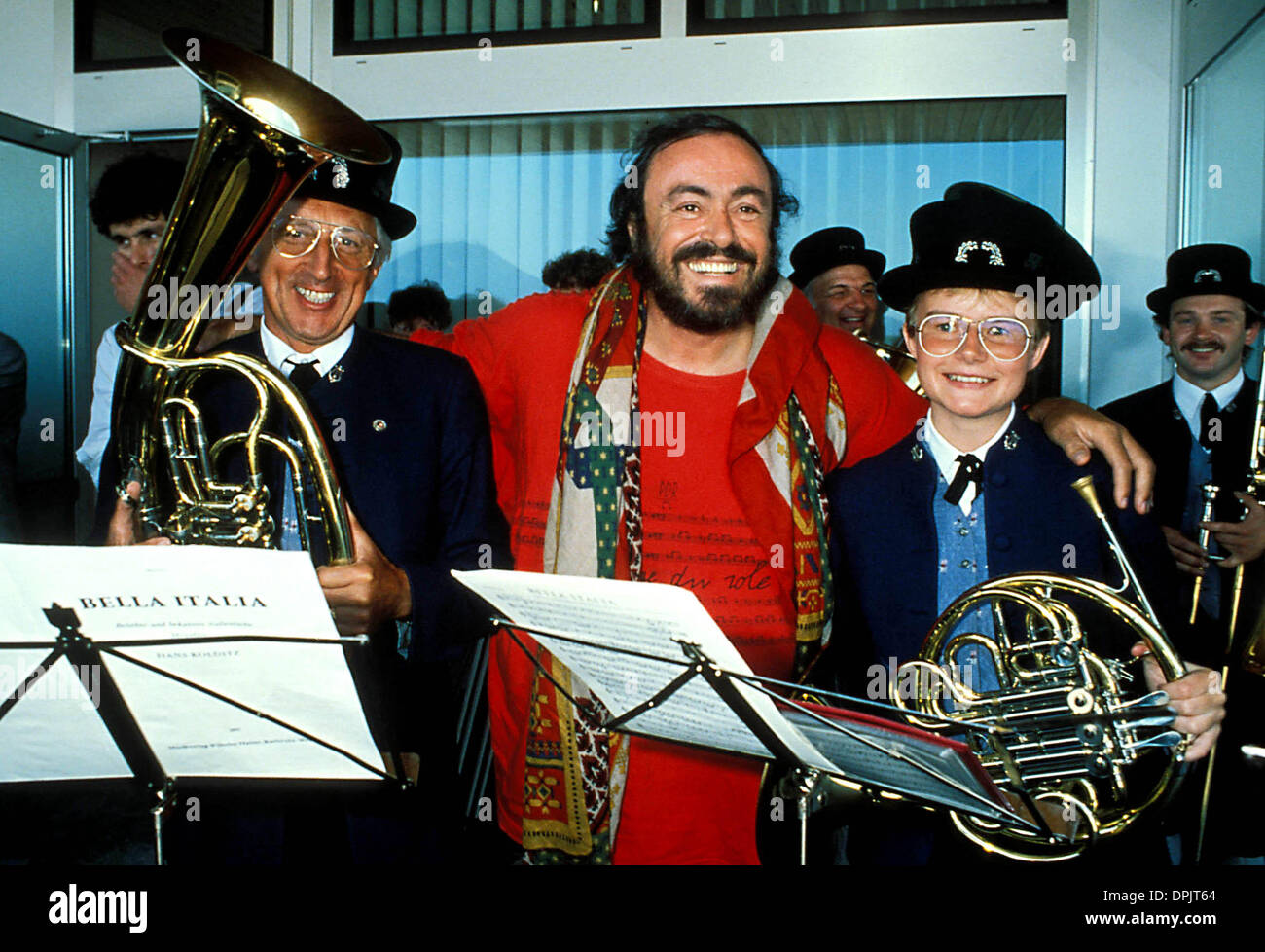 Aug. 17, 2006 - Luciano Pavarotti.Salzburg. . Udo Schreiber -     LUCIANOPAVAROTTIRETRO(Credit Image: © Globe Photos/ZUMAPRESS.com) Stock Photo