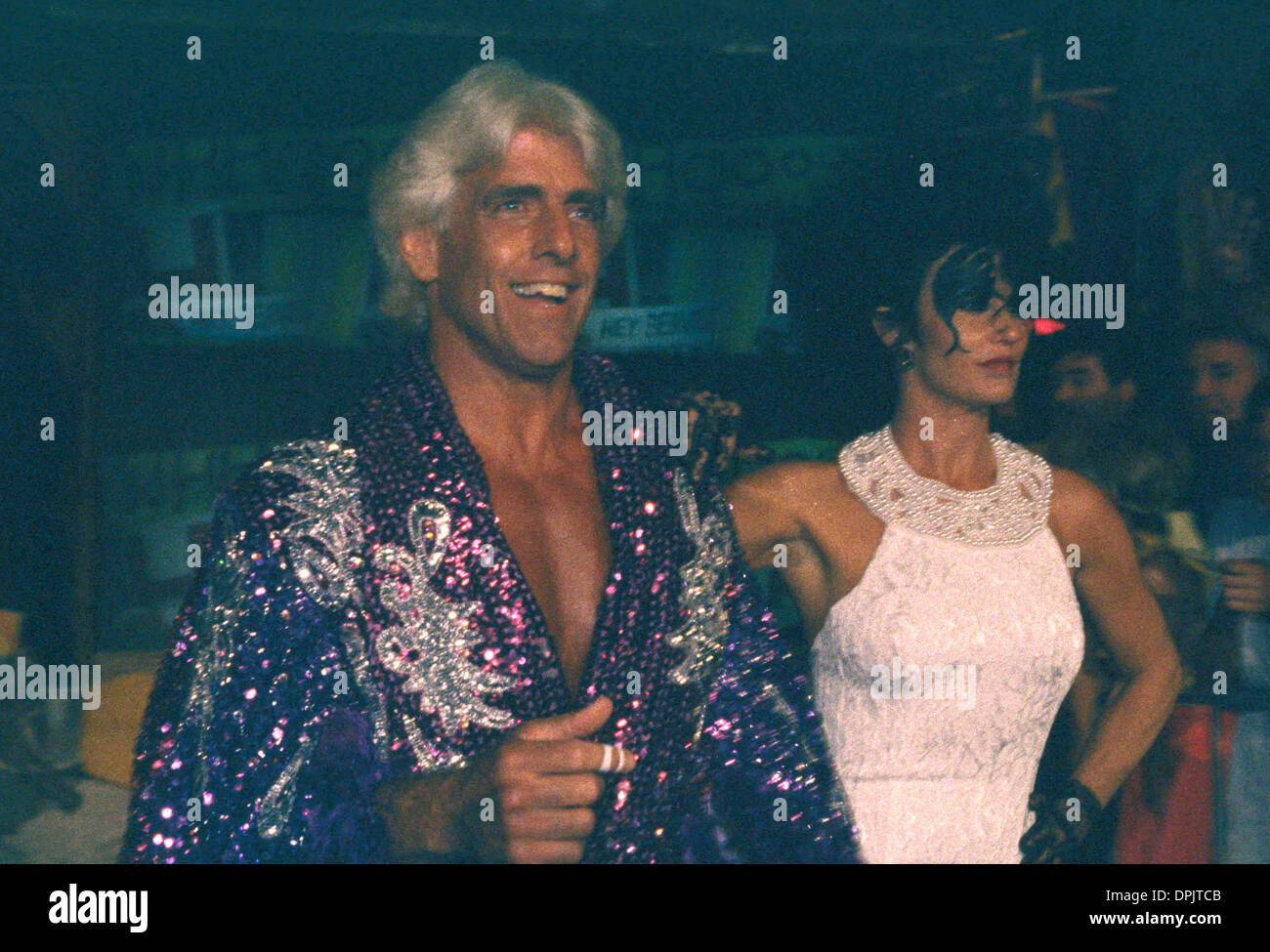 Oct. 11, 2006 - L880SG.WORLD CHAMP WRESTLING ''BASH AT THE BEACH'' 07-17-1994.RIC FLAIR. STAN GELBERG-(Credit Image: © Globe Photos/ZUMAPRESS.com) Stock Photo