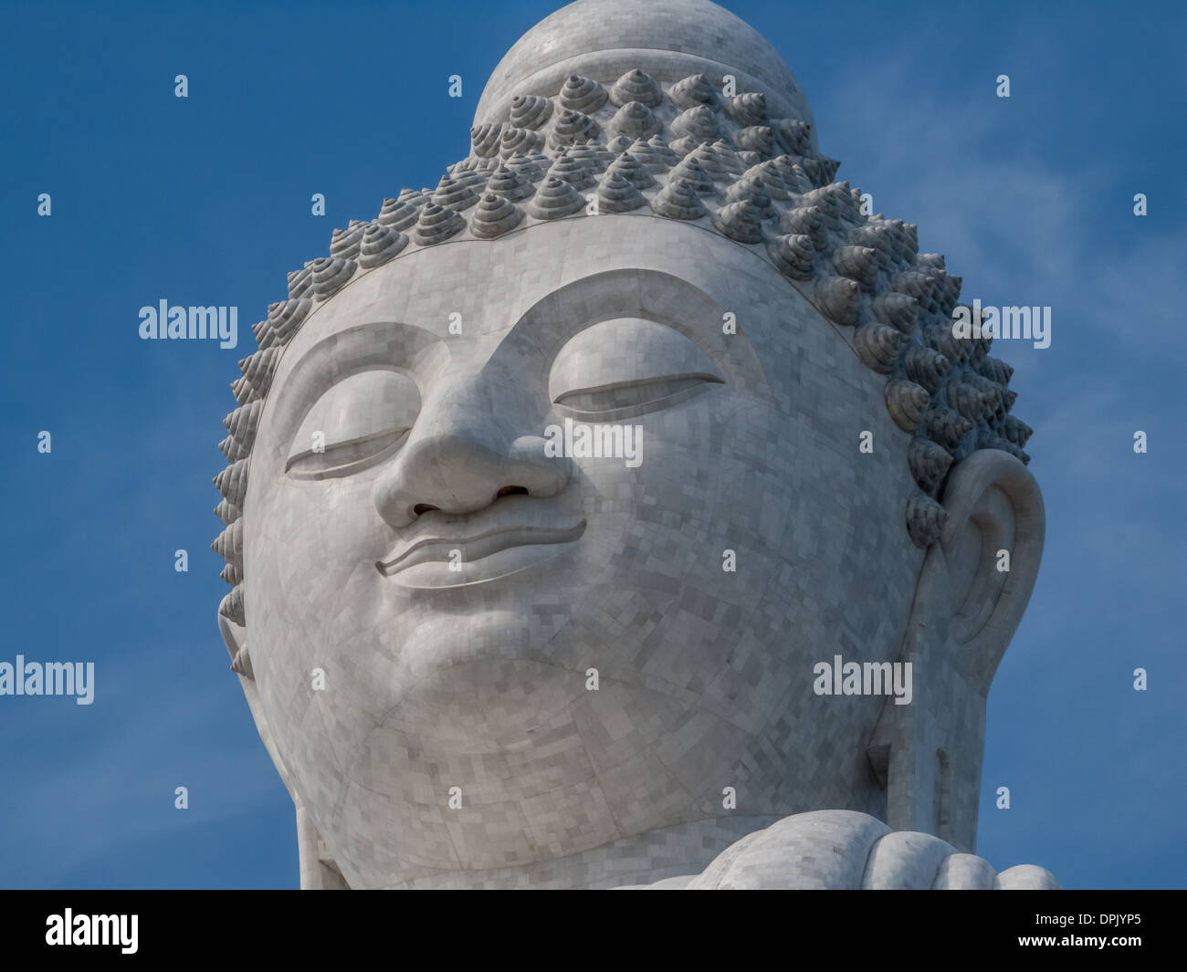 The Big Buddha overlooks Phuket Island in southern Thailand Stock Photo ...