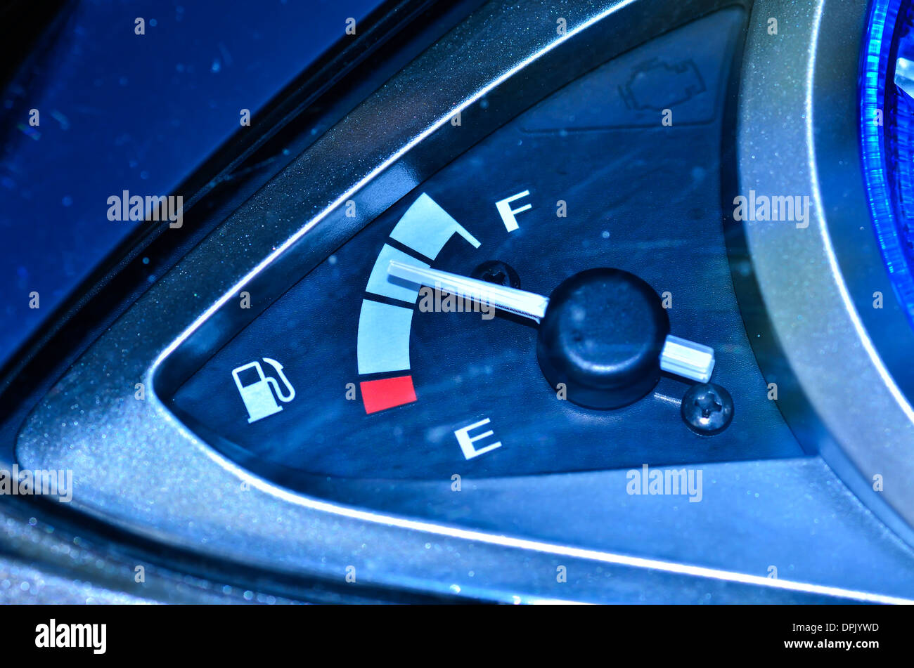 Fuel gauge Stock Photo Alamy