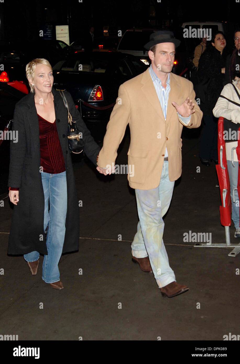 Mar. 13, 2006 - K47181AR .'' THANK YOU FOR SMOKING '' PREMIERE AT THE  MUSEUM OF MODERN ART , NEW YORK CITY 03-12-2006. ANDREA RENAULT- CHRIS  MELONI(Credit Image: © Globe Photos/ZUMAPRESS.com Stock Photo