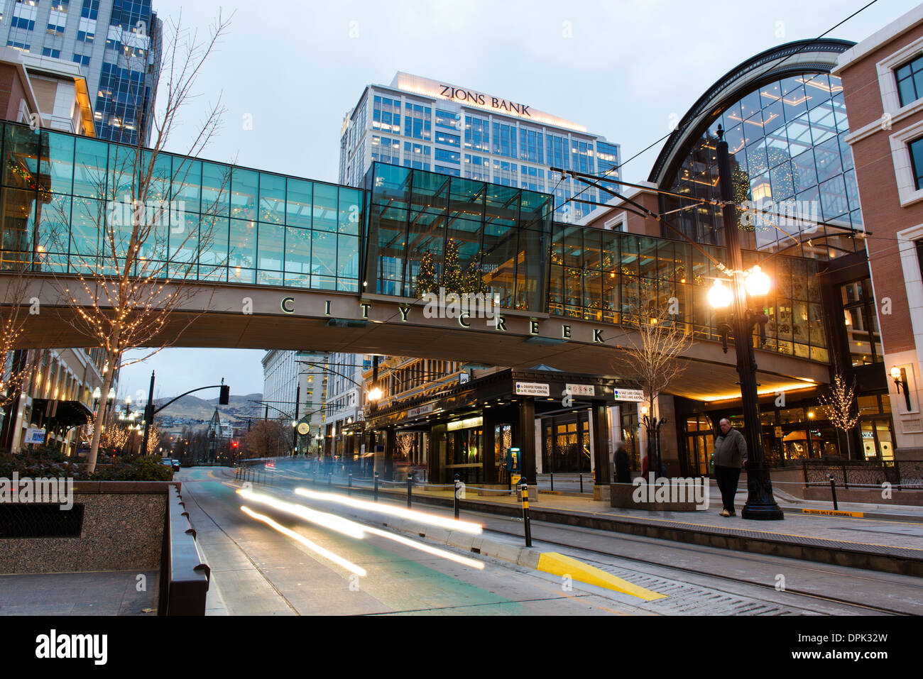 City Creek is a retail shopping center and is part of a downtown mixed use  redevelopment in Salt Lake City Stock Photo - Alamy