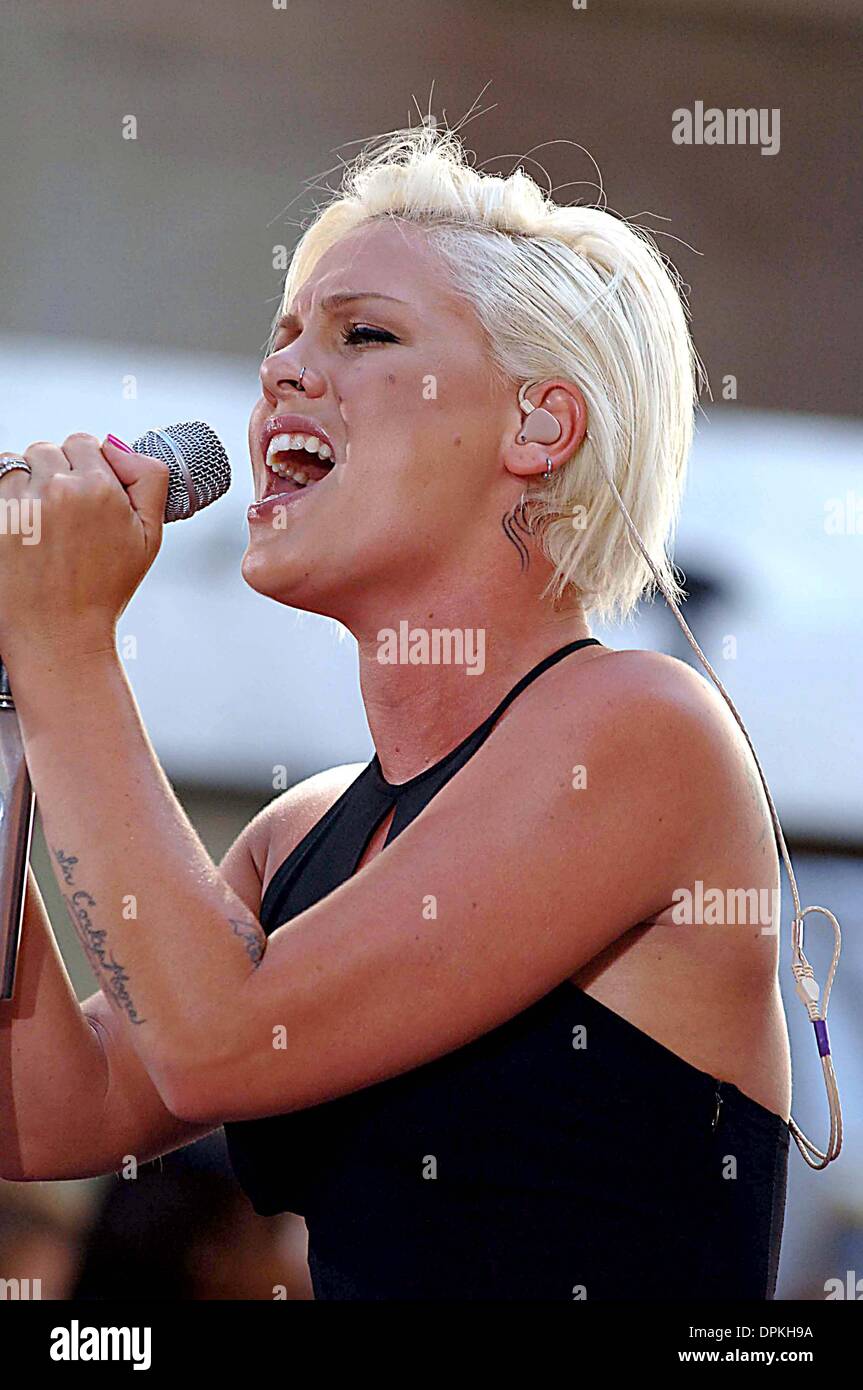 Alecia Beth Moore Long Hair