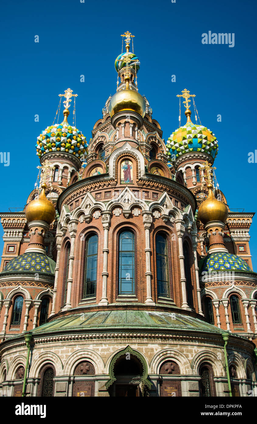 Church of the Savior on Blood, Saint Petersburg, Russia Stock Photo - Alamy