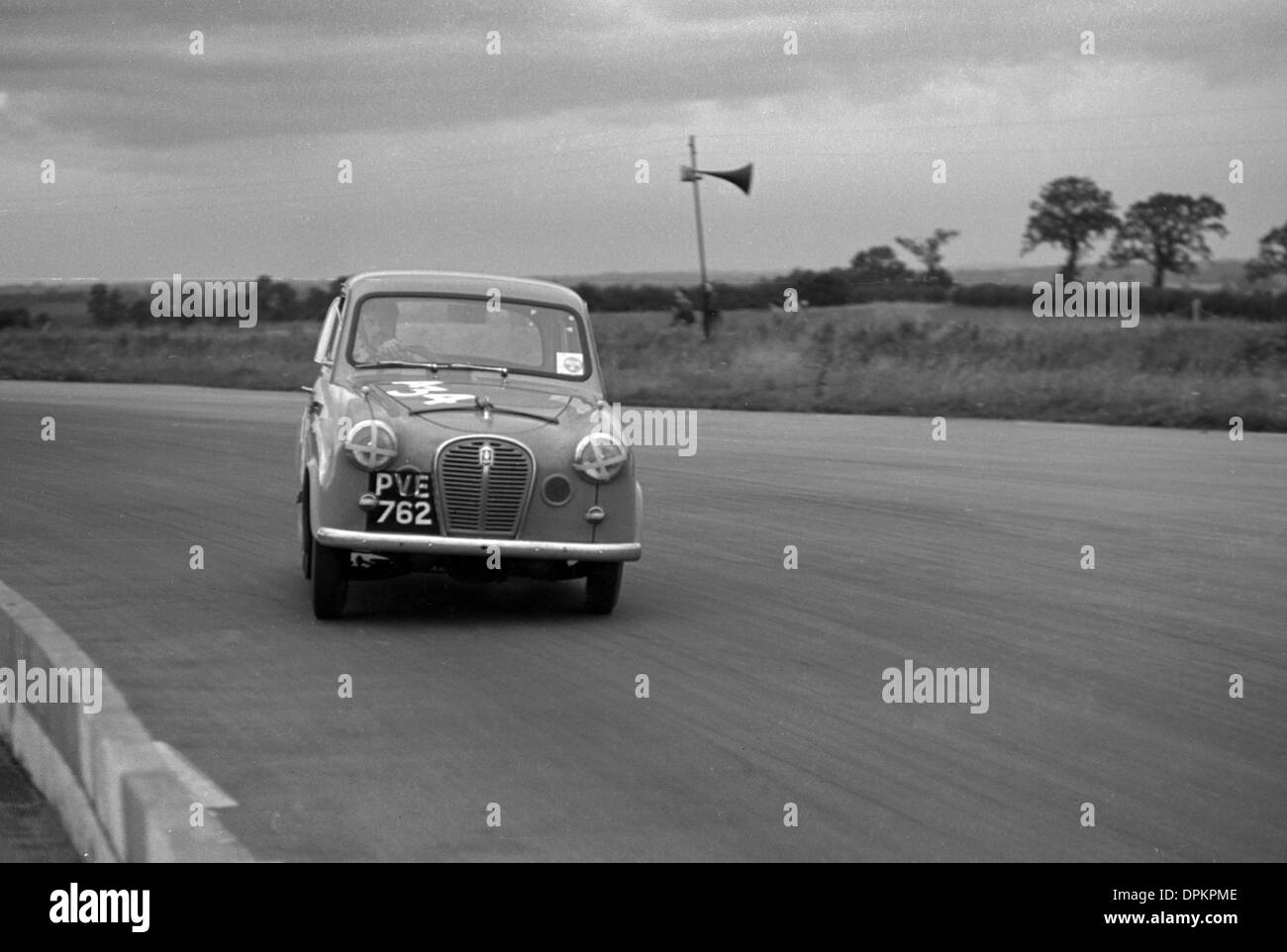 Austin A35 during 750 Motor Club 6 hour relay race at Silverstone 1957 Stock Photo