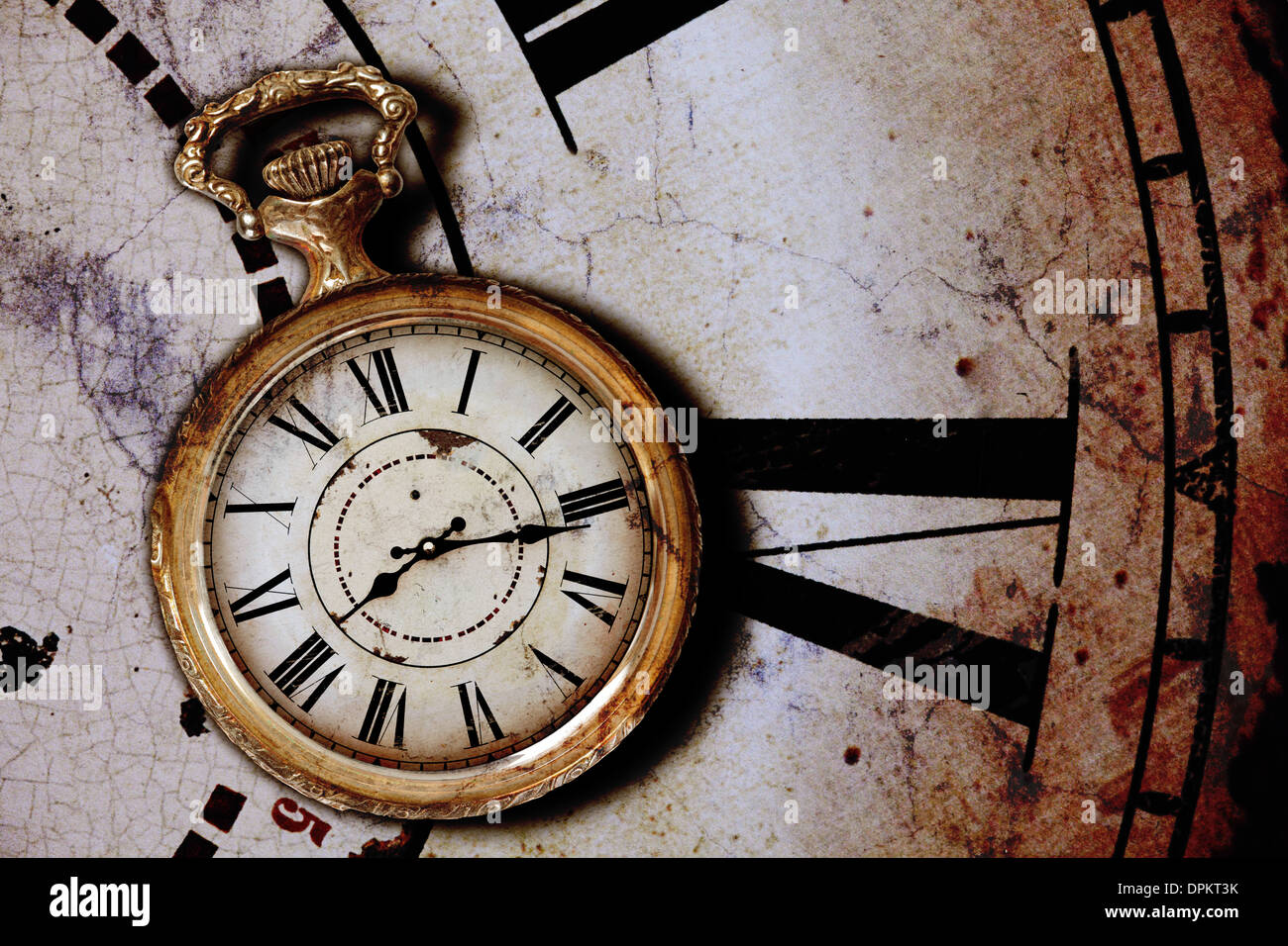 background with vintage clocks Stock Photo - Alamy
