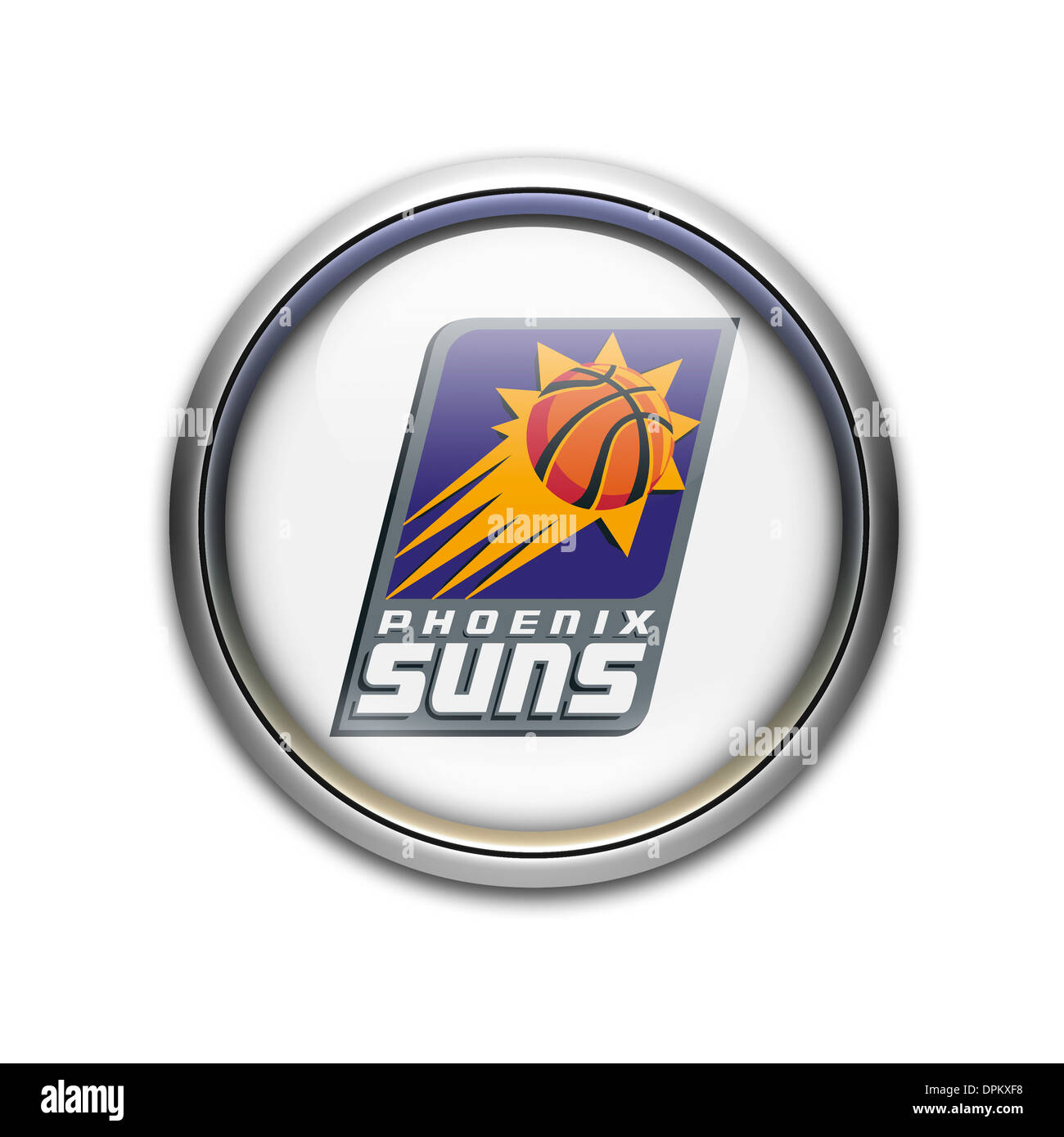 Phoenix Suns Logo Flag Symbol Icon Emblem Stock Photo Alamy