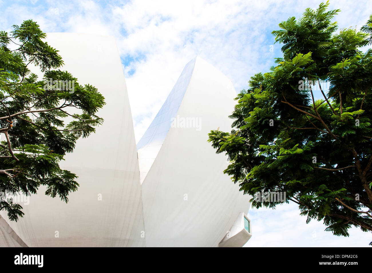 Art and Science Museum in Singapore. It is one of the attractions in the Marina bay area. Stock Photo