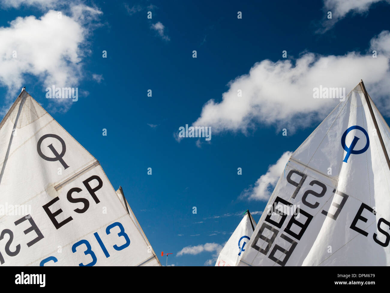 Blue sails hi-res stock photography and images - Alamy