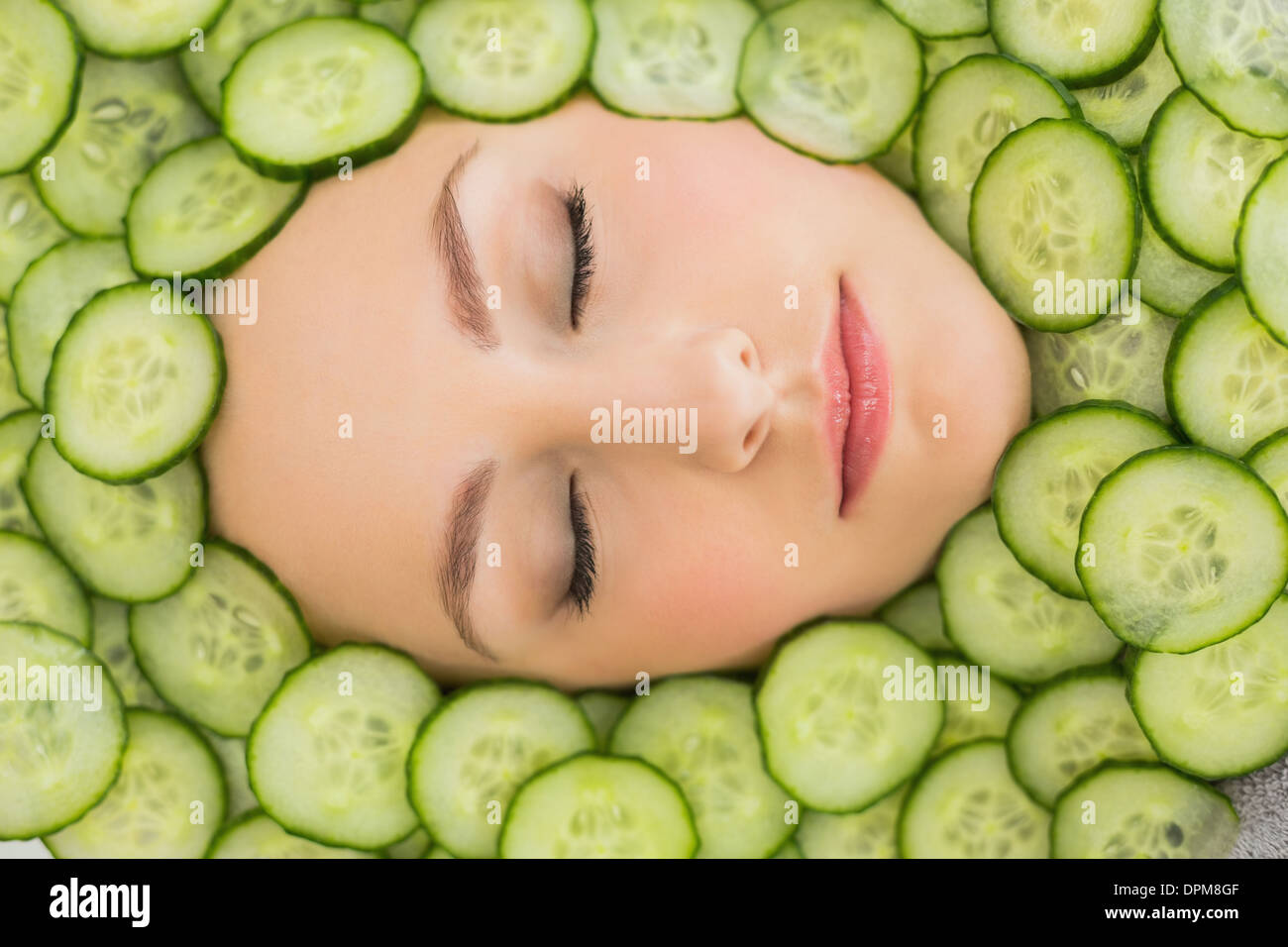 Download Face Mask Beauty Cucumber High Resolution Stock Photography And Images Alamy PSD Mockup Templates