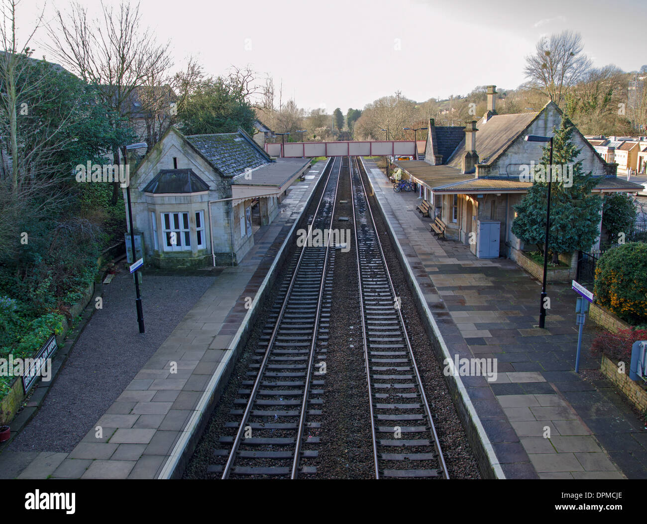 Bradford on Avon Railway station, United Kingdom Stock Photo