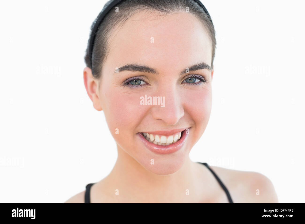 Portrait young sporty woman hi-res stock photography and images - Alamy