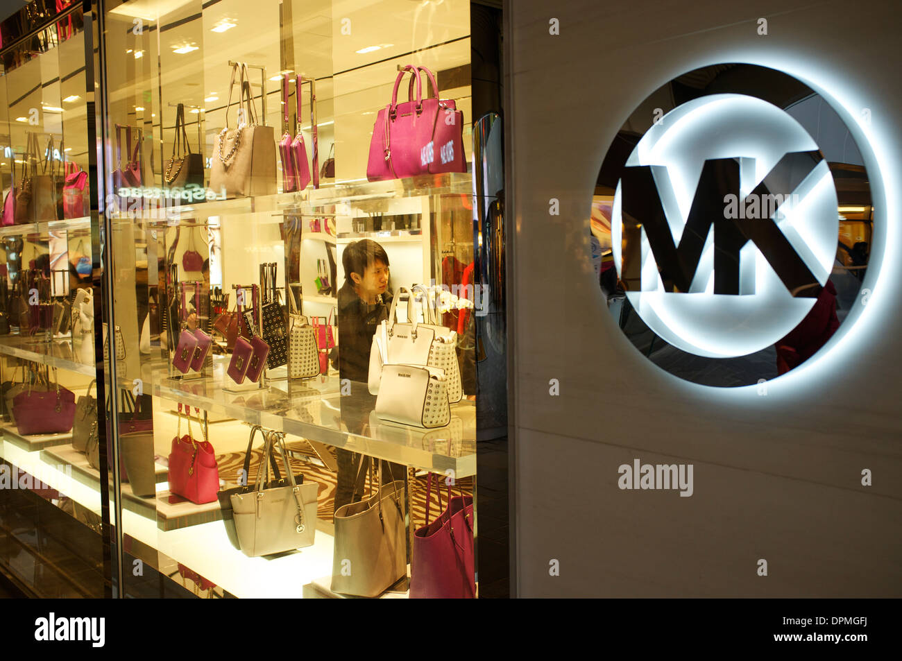 HONG KONG, CHINA - CIRCA JANUARY, 2019: Display Window At Michael Kors Store  In New Town Plaza Shopping Mall In Hong Kong. Stock Photo, Picture and  Royalty Free Image. Image 143143184.