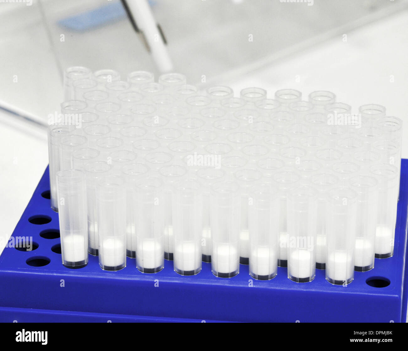 tips and a pipette Stock Photo