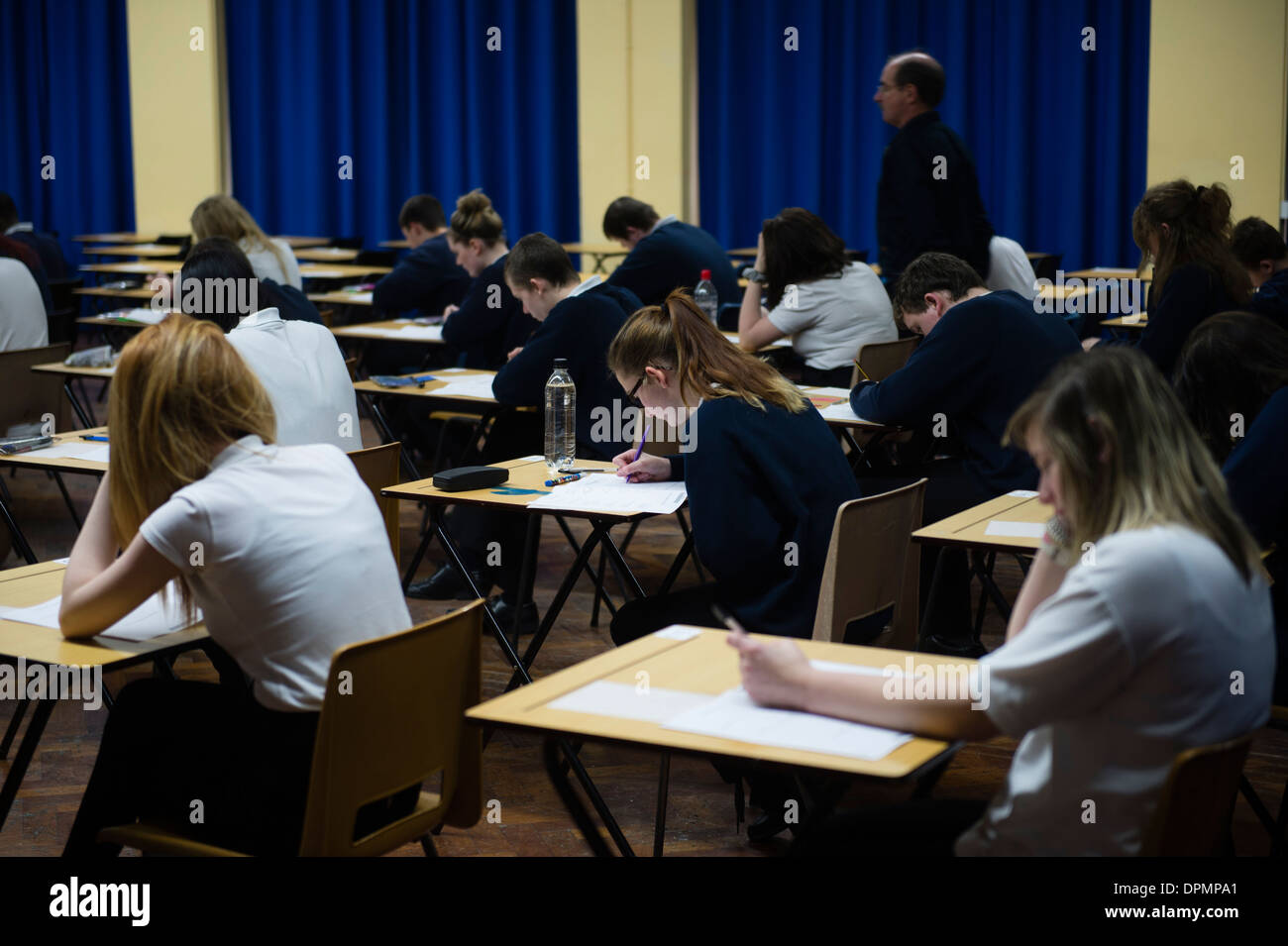 Gcse Exam Desk High Resolution Stock Photography And Images Alamy