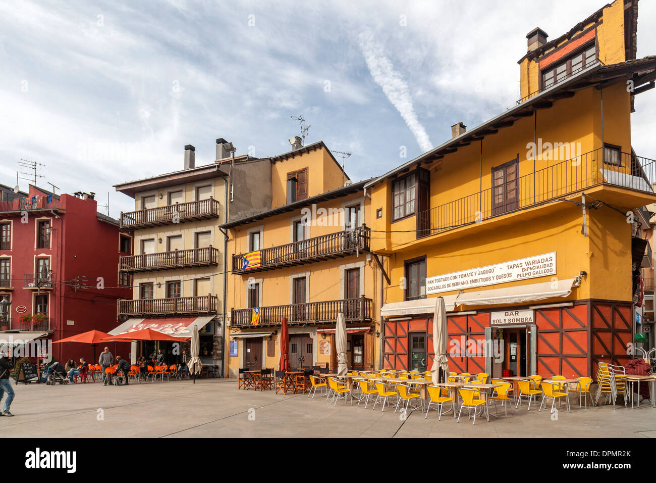 Puigcerda,Catalonia,Spain Stock Photo Alamy