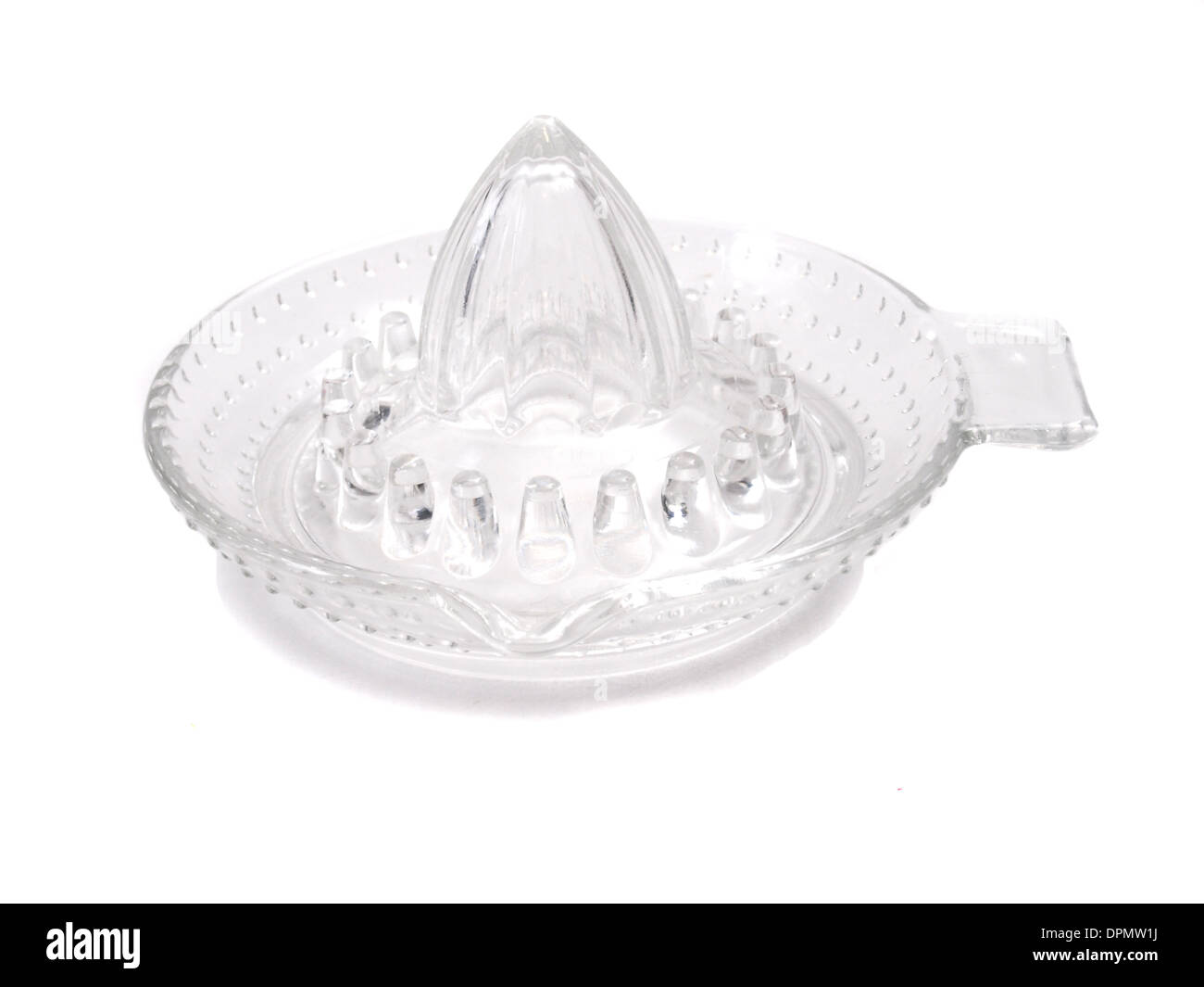 Glass Citrus Juicer / press / squeezer Stock Photo Alamy