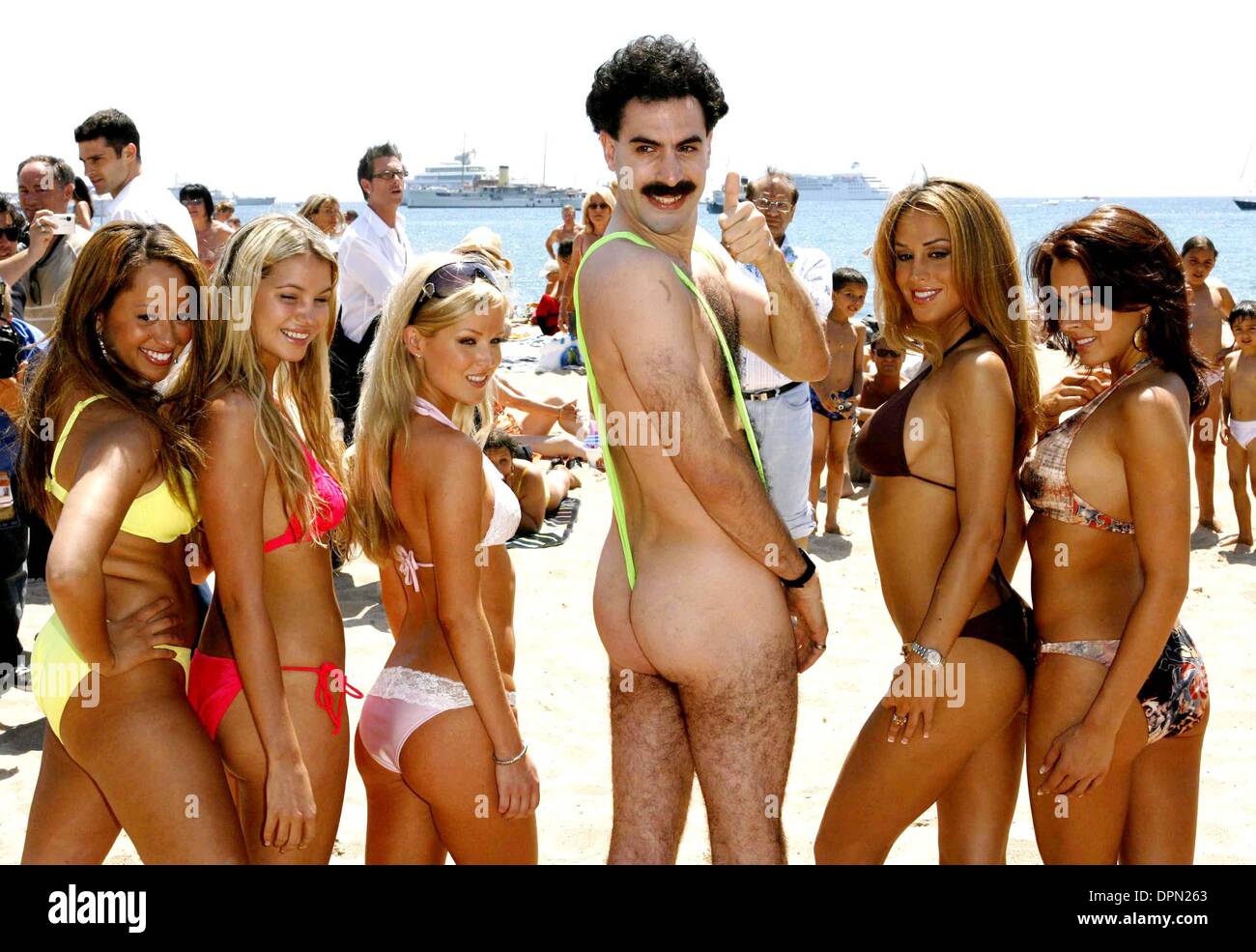 May 24, 2006 - Cannes, France - Â©MARK CHILTON/ linkUK.com  001704  24/05/2006..SACHA BARON COHEN..''BORAT:THE MOVIE''-PHOTOCALL-'59TH FESTIVAL DE CANNES 2006'-PALAIS DE FESTIVAL,CANNES, FRANCE...please contact.Richard Chambury mobile: +44(0)7968-894411. link London Ltd..K406,.Tower Bridge Business Centre,.100 Clements Road,.London. SE16 4DG..Tel: +44(0)20-7252-0303.Email: rich@ li Stock Photo