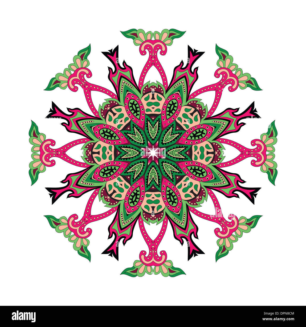 Beauty paisley Cut Out Stock Images & Pictures Alamy