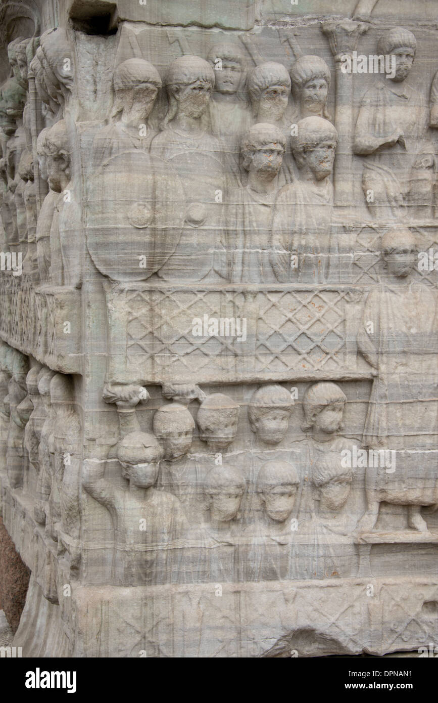 Asia, Turkey, Istanbul. Hippodrome, historic Roman Obelisk of