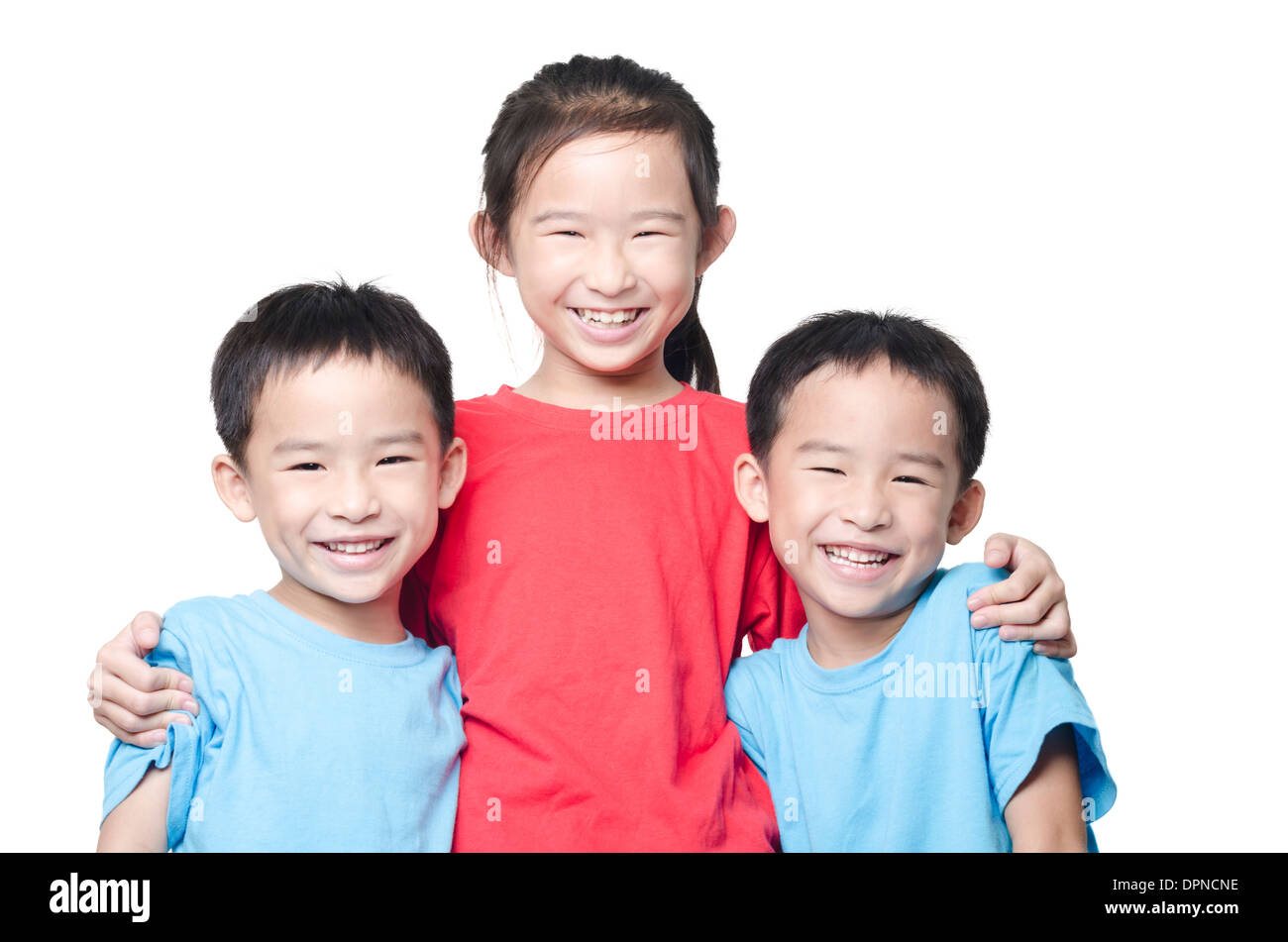Smiling children Stock Photo