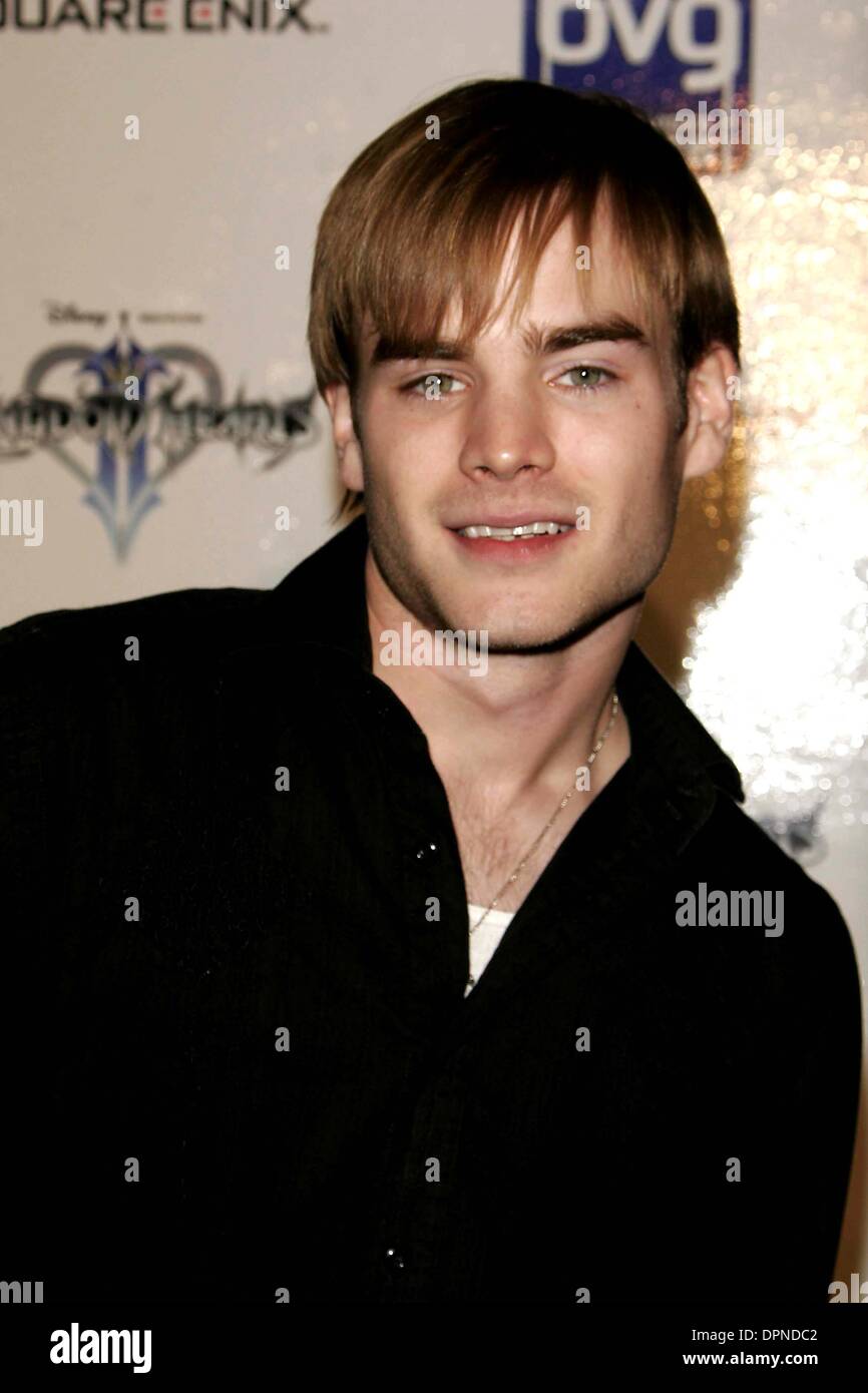 Mar. 23, 2006 - West Hollywood, CALIFORNIA, USA - DAVID GALLAGHER -.KINGDOM  HEARTS II VIDEO GAME RELEASE -.WOLFGANG