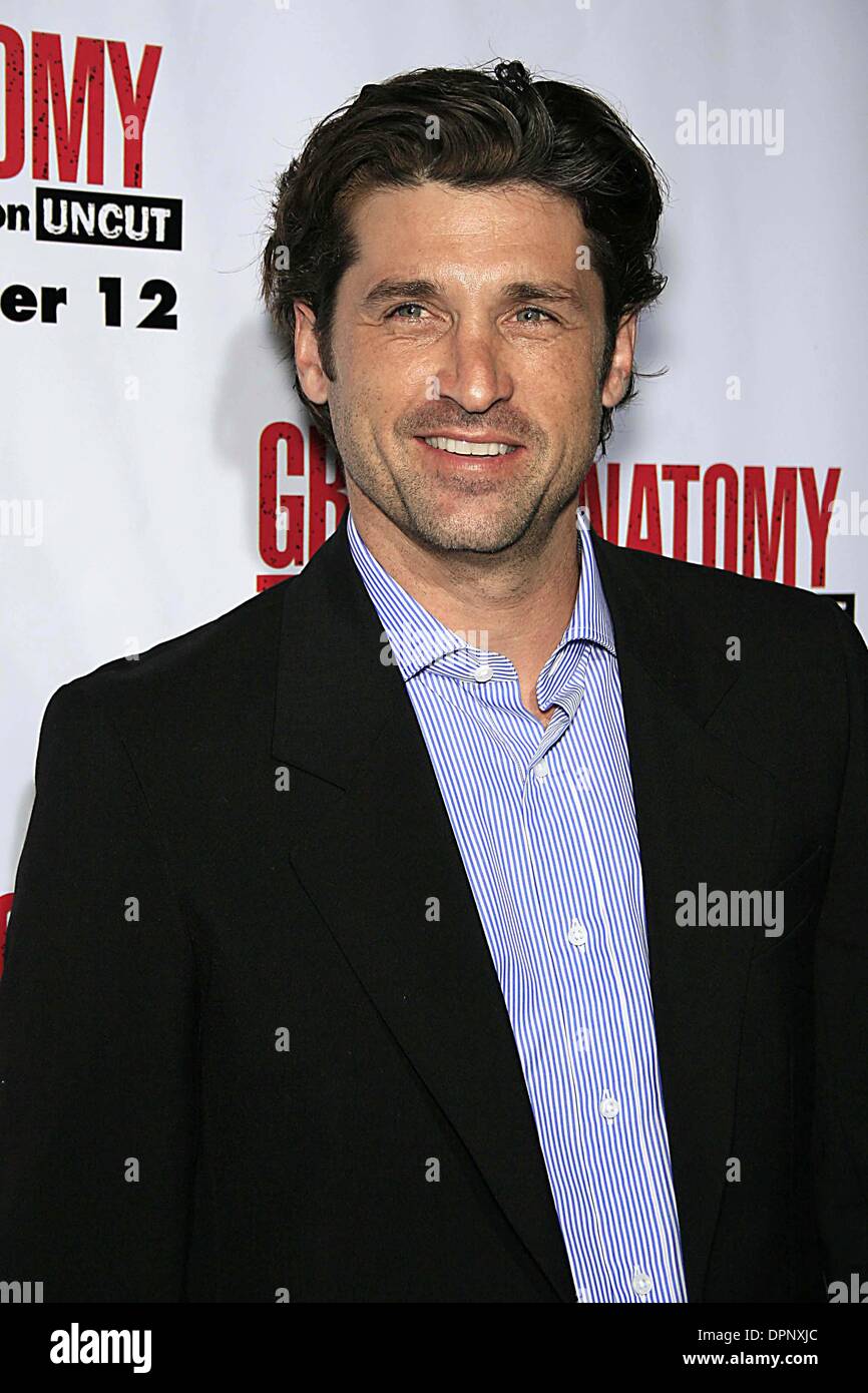 Sept. 5, 2006 - Hollywood, CALIFORNIA, USA - PATRICK DEMPSEY -.GREY'S