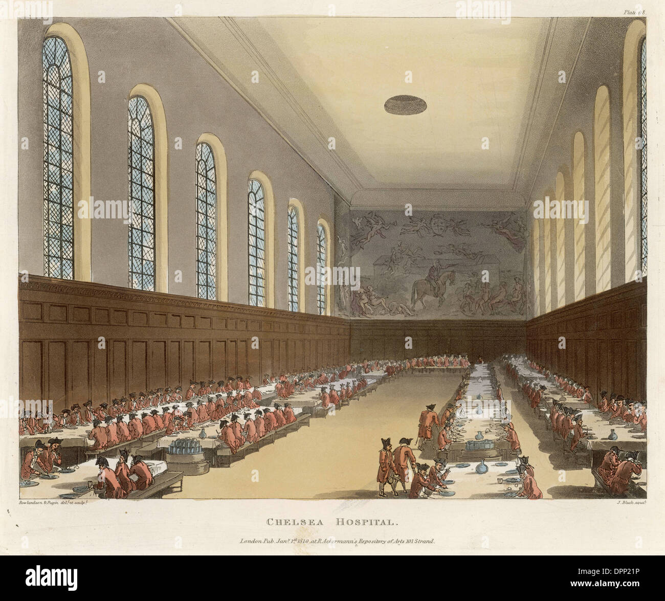 CHELSEA PENSIONERS Stock Photo Alamy