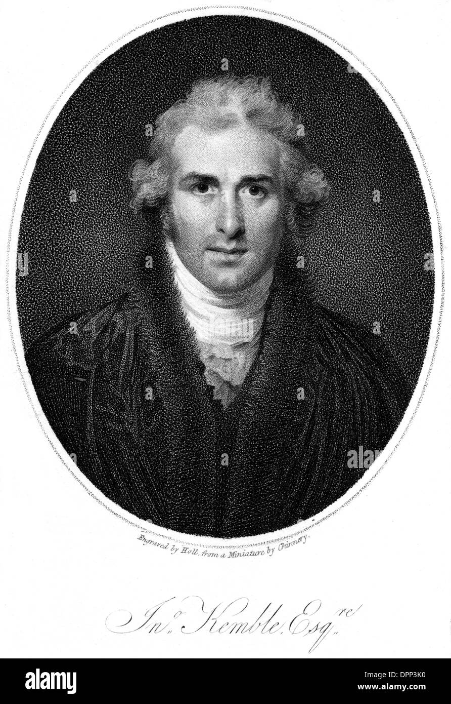 JOHN PHILIP KEMBLE 7 Stock Photo Alamy