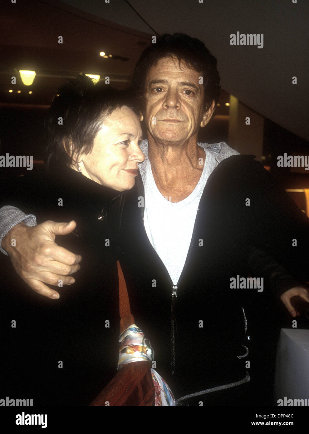 Lou Reed Wife Laurie anderson lou reed hi-res stock photography and images - Alamy