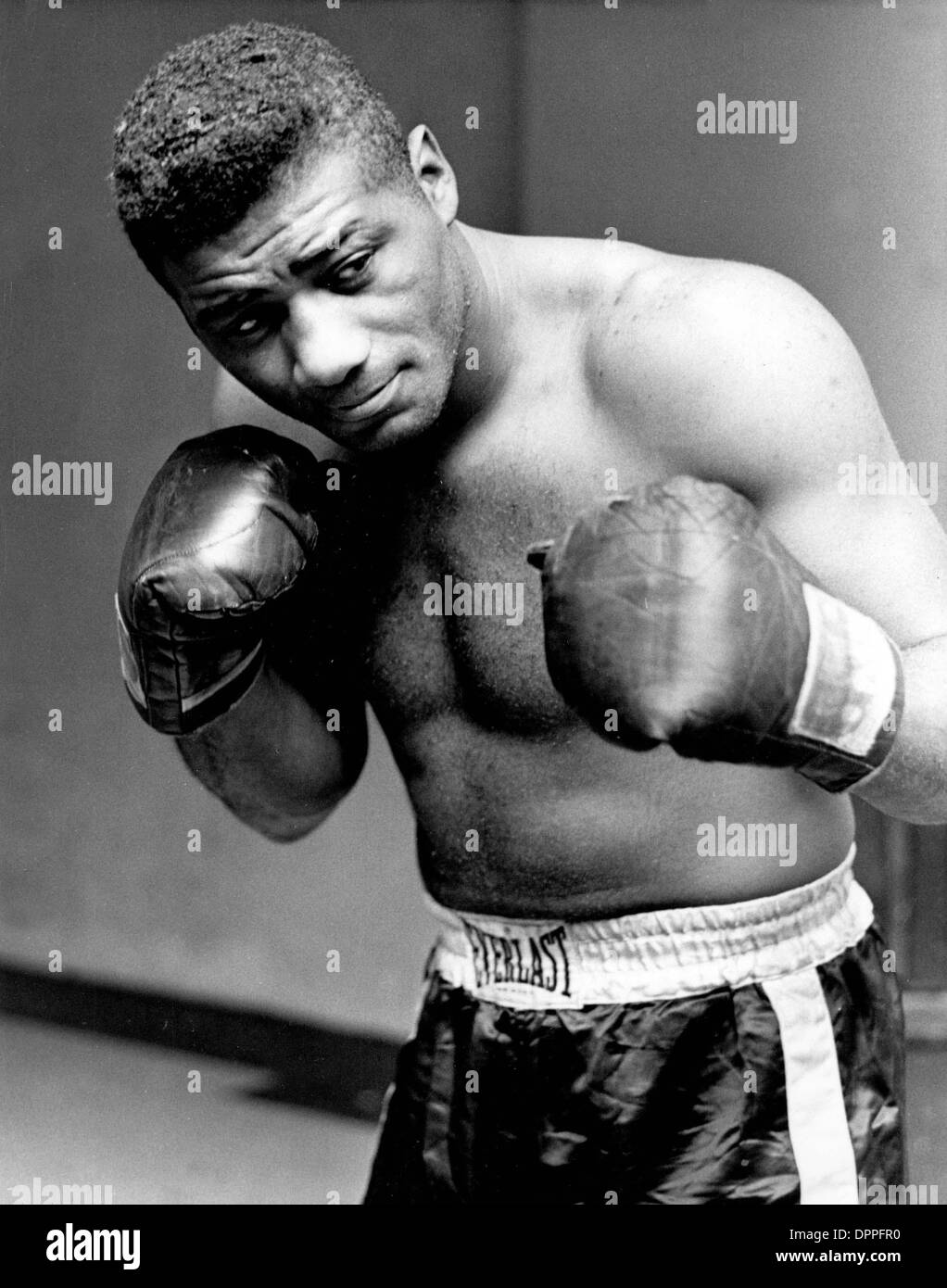 May 11, 2006 - FLOYD PATTERSON 09-14-1966. SYNDICATION INTERNATIONAL-(Credit Image: © Globe Photos/ZUMAPRESS.com) Stock Photo