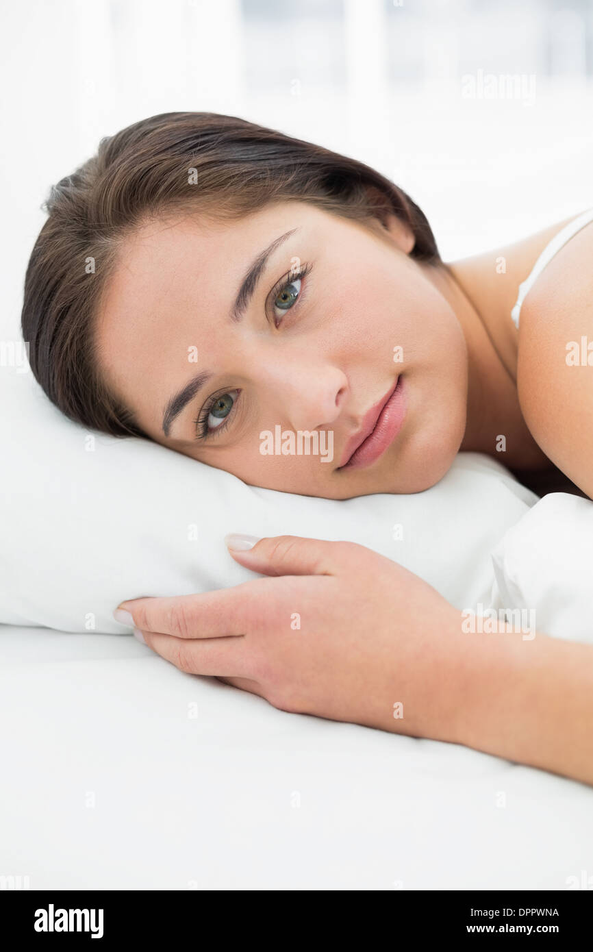 Pretty young woman resting hi-res stock photography and images - Alamy