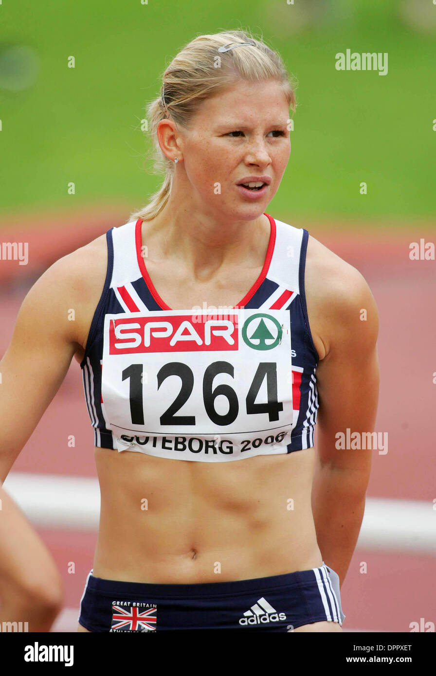 Aug. 10, 2006 Ullevi Stadium, SWEDEN SARA MCGREAVY.K49273.EUROPEAN ATHLETICS