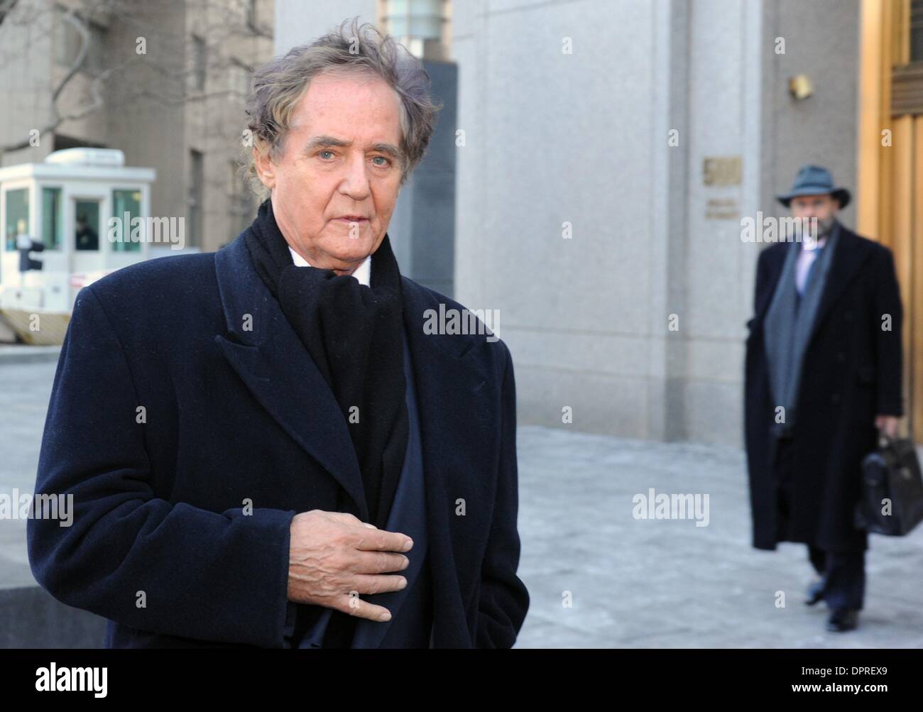 Jan 29, 2009 - Manhattan, New York, USA - Dr. NIELS LAUERSEN leaves Manhattan Federal Court following a hearing. Known as the 'Dyno Gyno', Dr. Lauersen was a fertility doctor to the stars, treated Celine Dion, Liv Ullmann and C.C. (Mrs. Geraldo) Rivera, and dated Denise Rich before losing his medica license when he was convicted of defrauding health-insurance providers.  (Credit Im Stock Photo