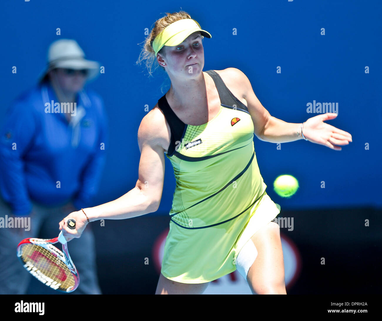 Melbourne, Australia. 16th Jan, 2014. Elina Svitolina of Ukraine