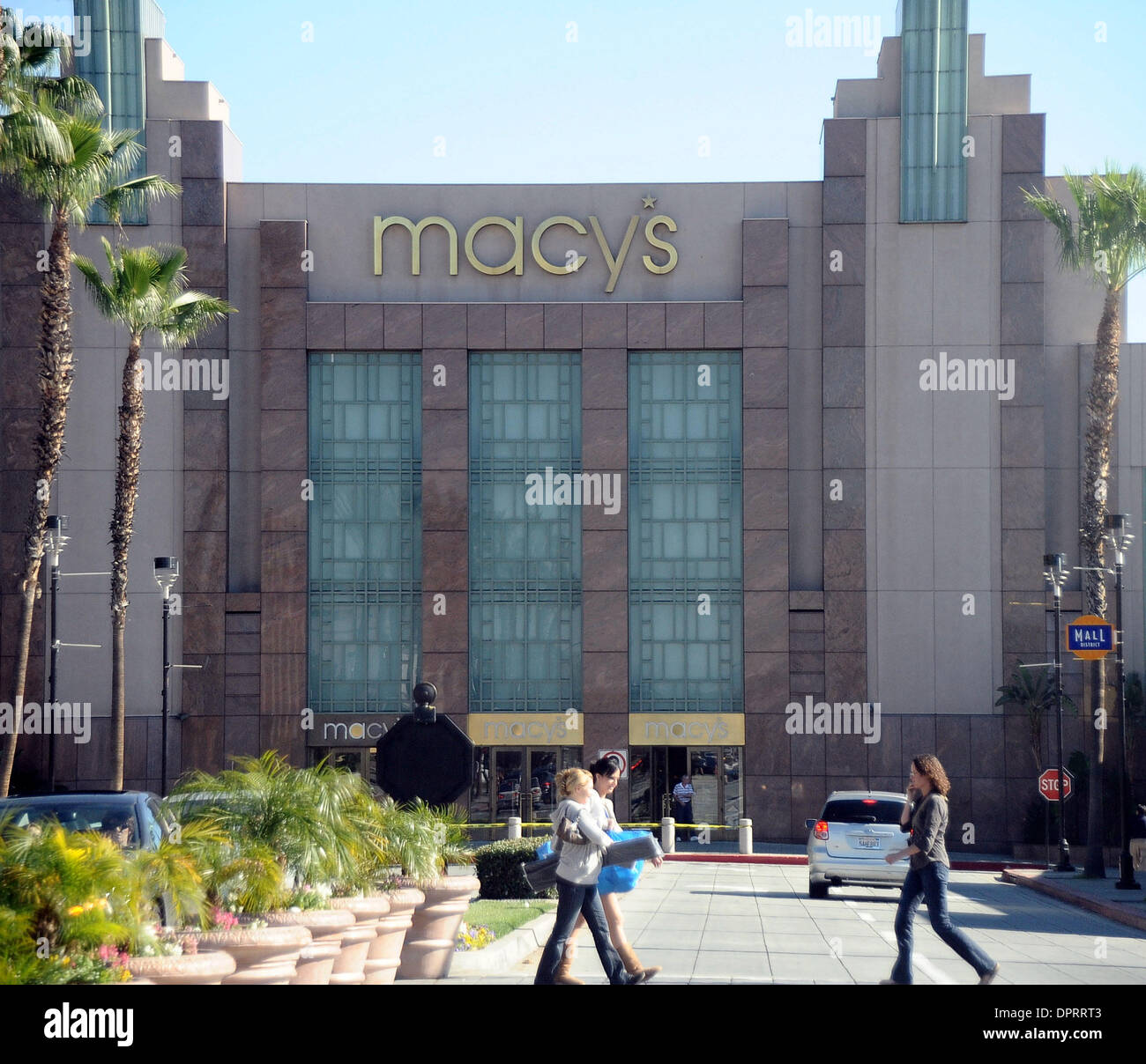 Feb 02, 2009 Burbank, California, USA Macy's store in Burbank