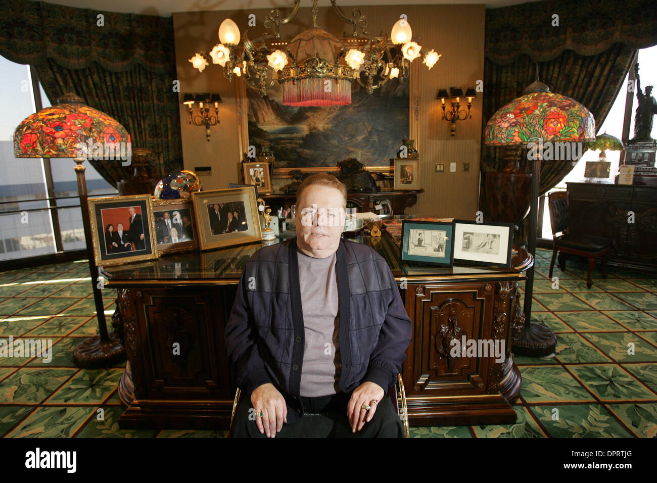 Dec 06, 2008 - Los Angeles, California, USA - LARRY FLYNT, the king of porn,  is photographed in his Beverly Hills office. (Credit Image: © Ringo  ChiuZUMA Press Stock Photo - Alamy