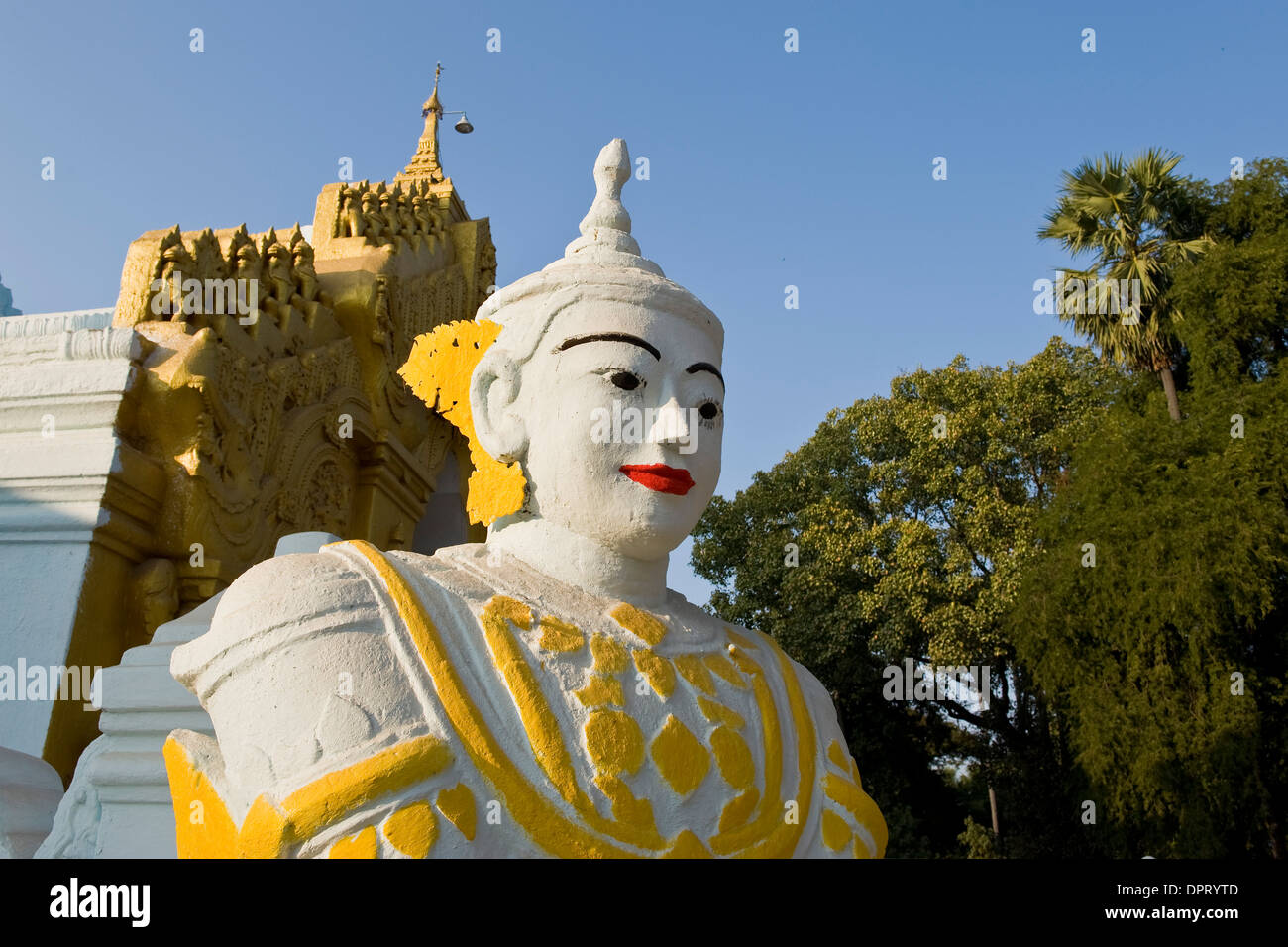 Myanmar, Amarapura, local paya Stock Photo