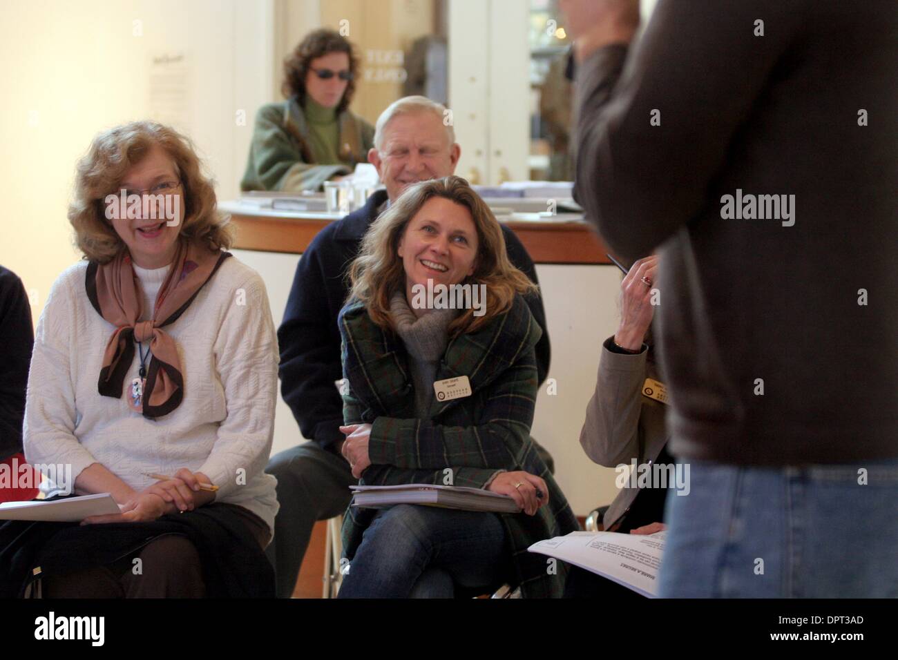 Gallery docents are mesmerized by PostSecret website founder Frank