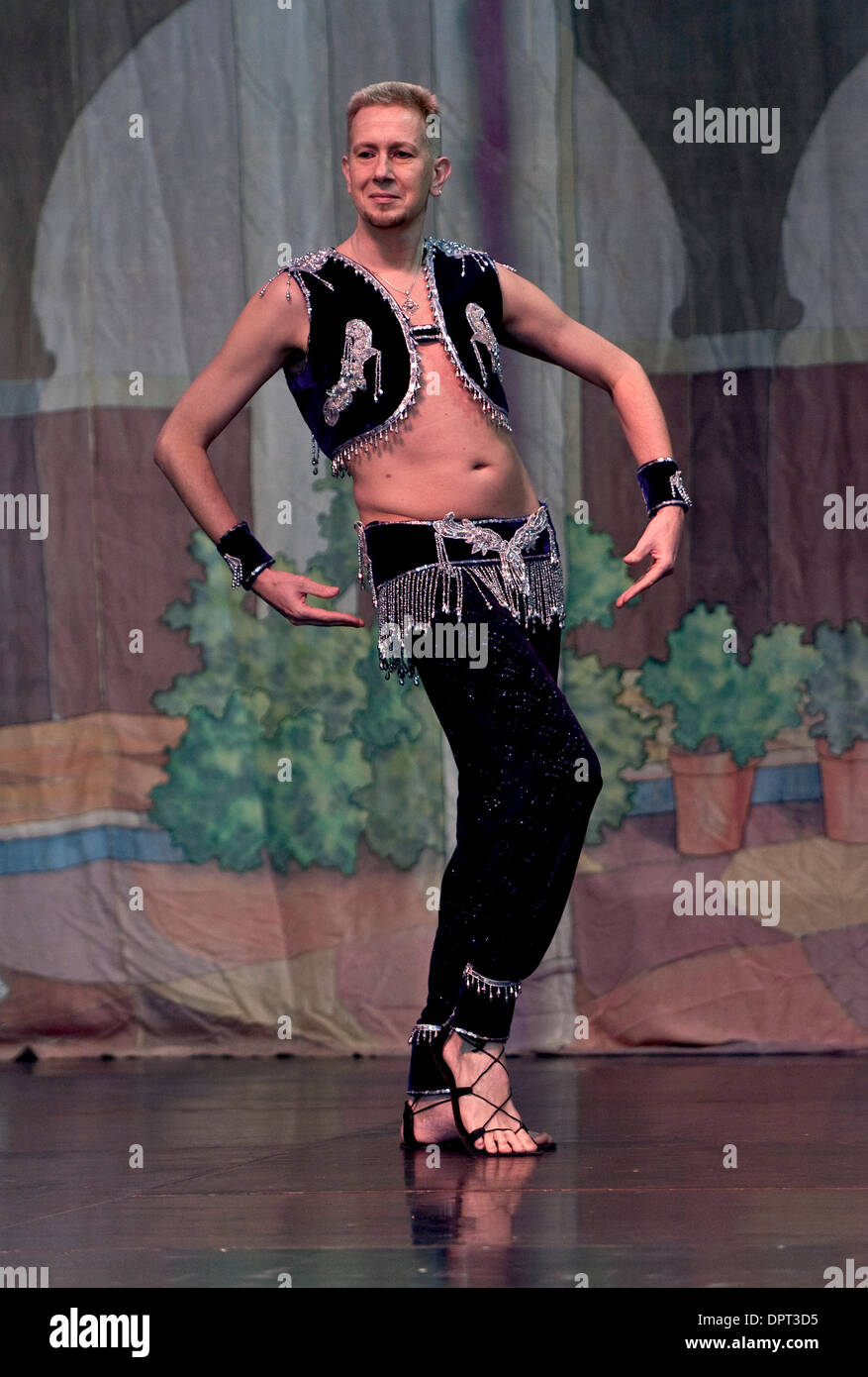 Mar 14, 2009 - Vallejo, California, USA - SHARIF dances at
