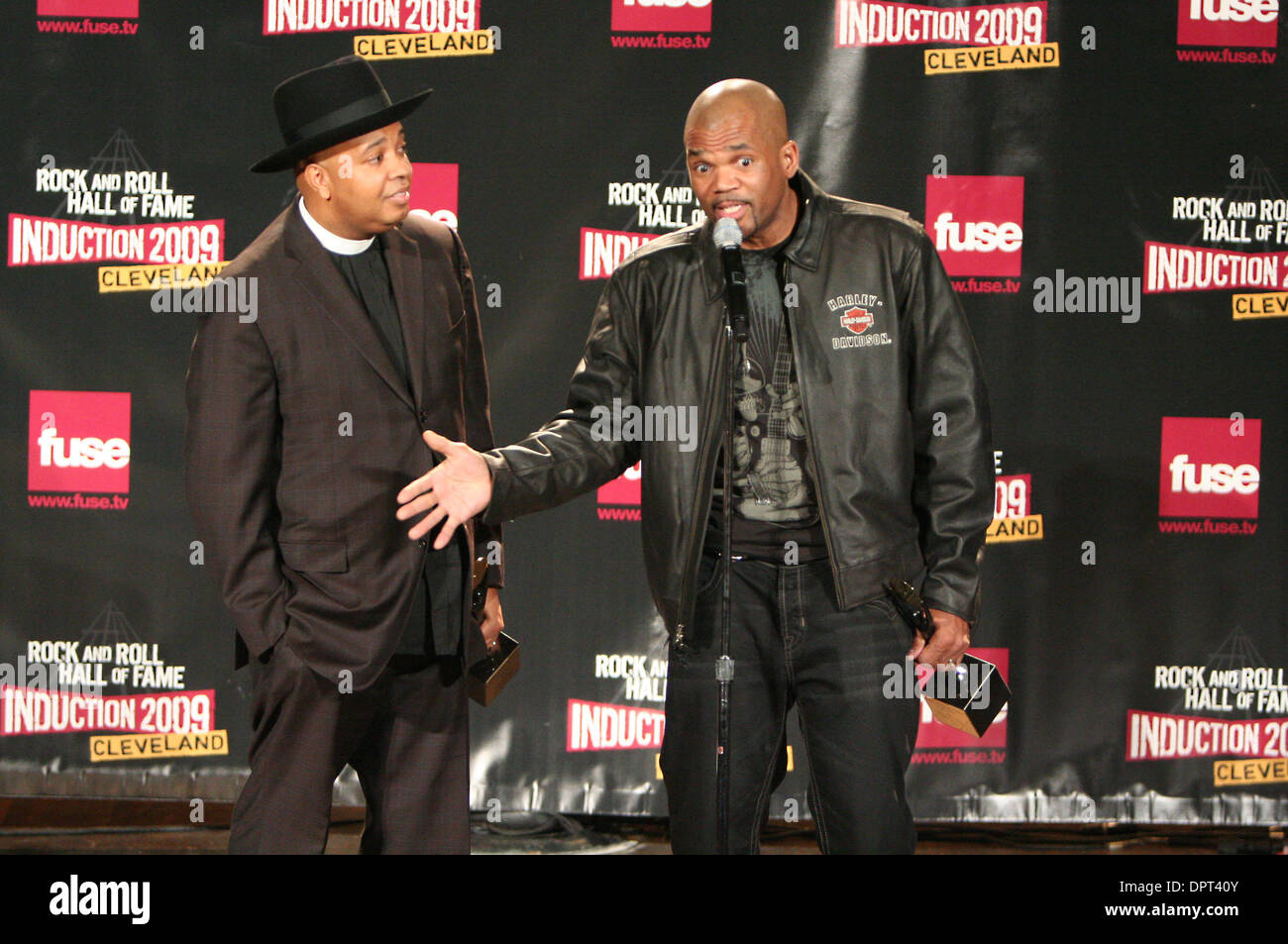 April 4, 2009 Cleveland, OH..Joseph ''Reverend Run'' Simmons and Darryl