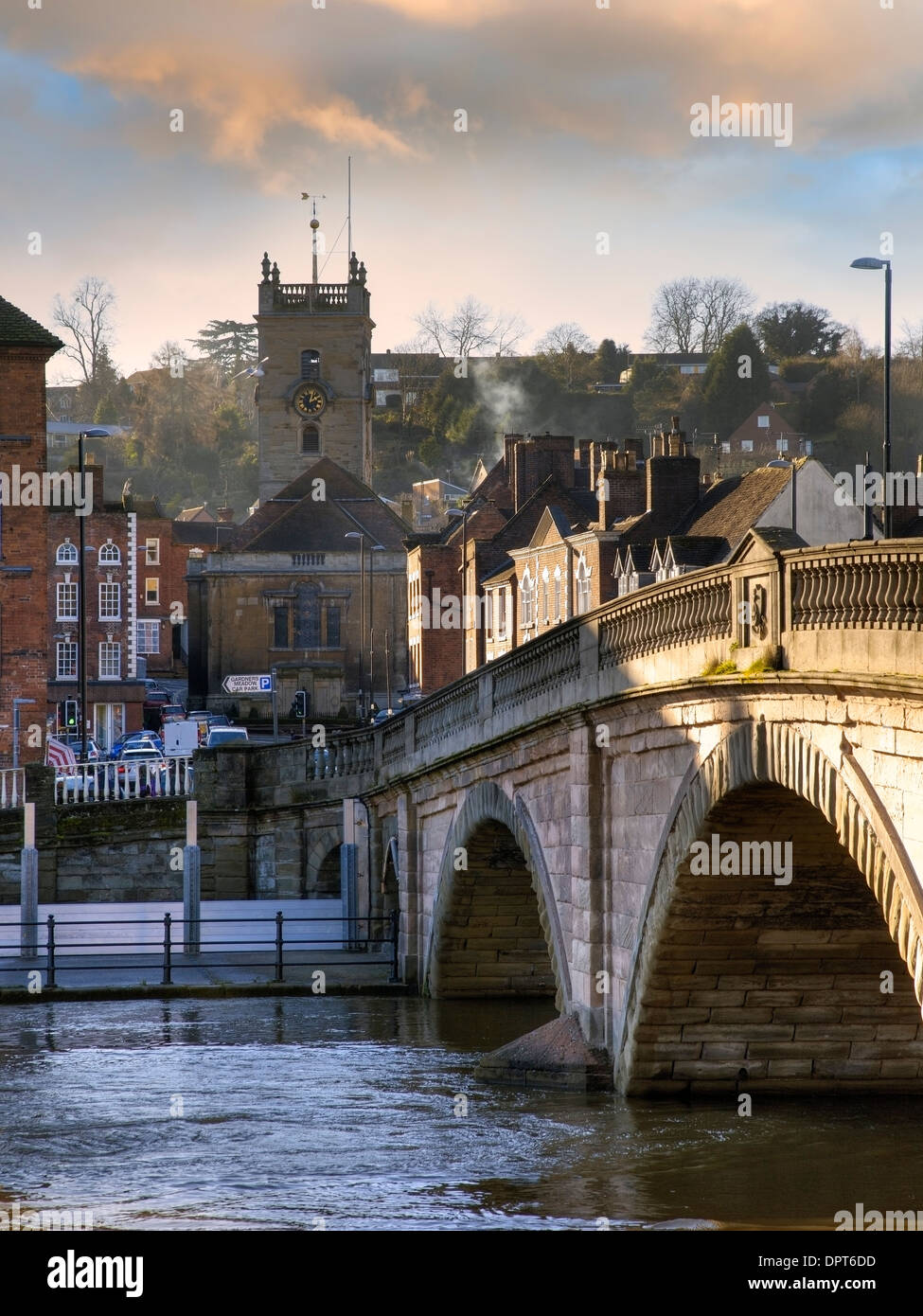 The Worcestershire town of Bewdley, England. Stock Photo