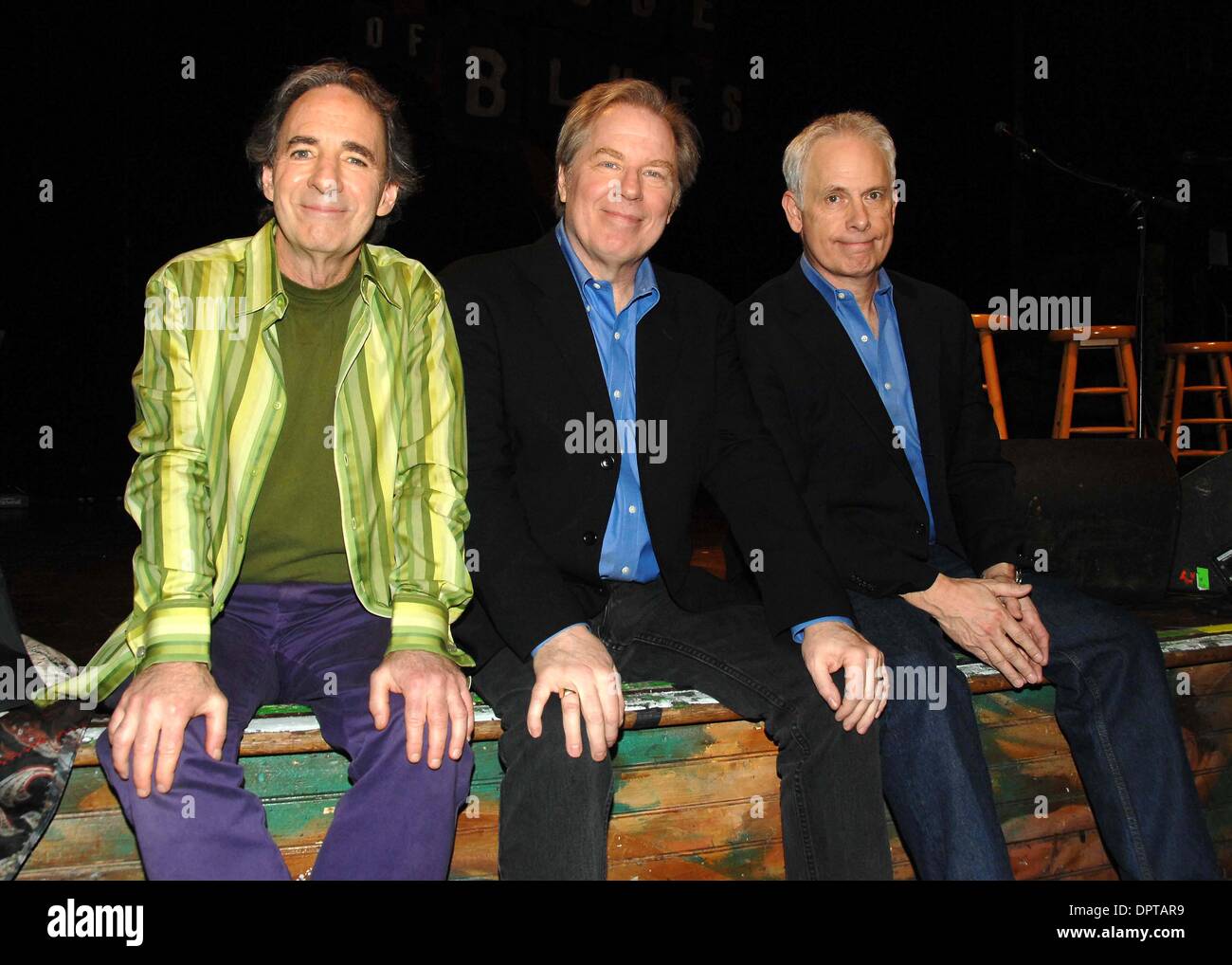 Christopher Guest Michael Mckean Harry Shearer Press Conference To Announce Their Up Coming Unwigged Unplugged Acoustic 30 City Tour At The House Of Blues Sunset Strip In Hollywood Ca 03 02 2008 Image Harry