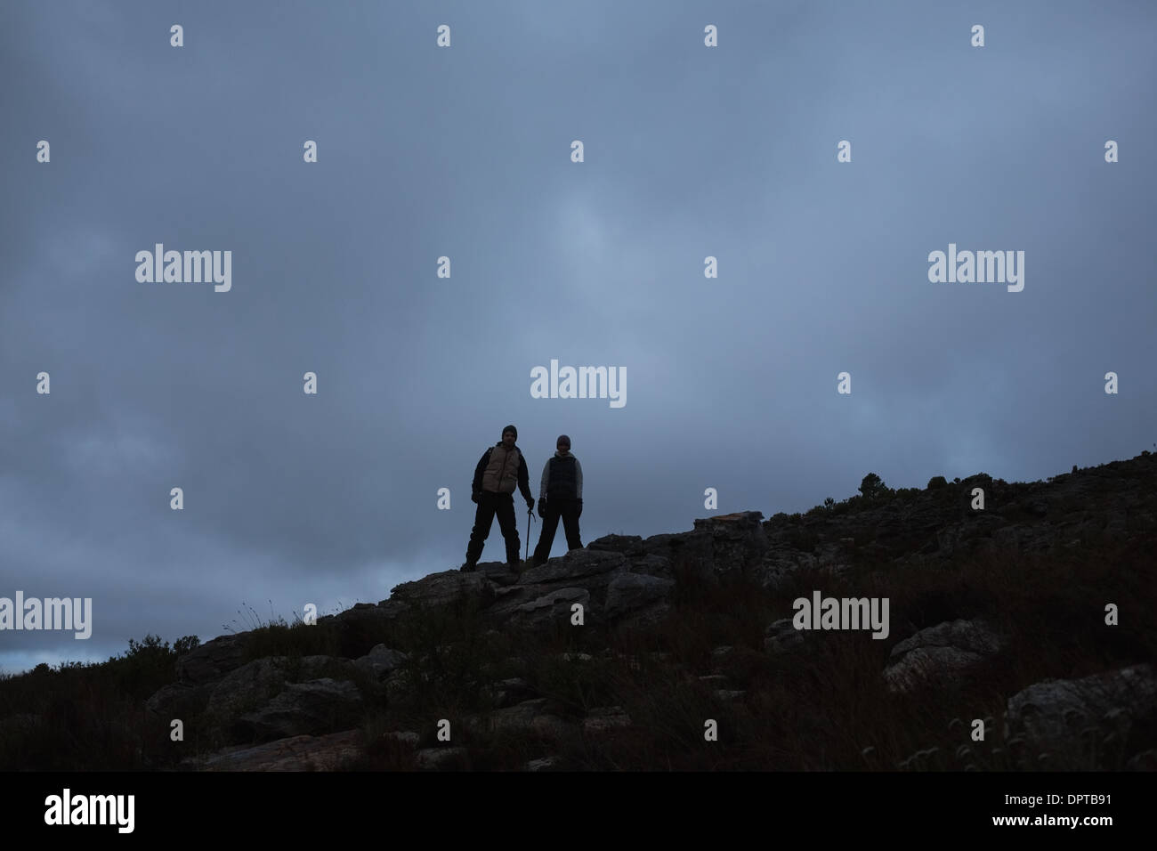 Night landscape hi-res stock photography and images - Alamy
