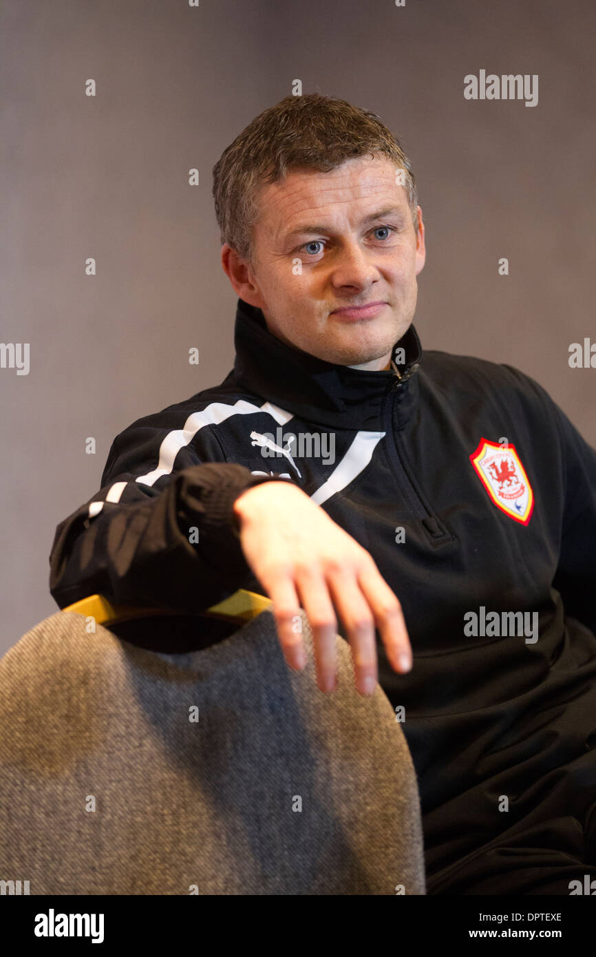 Ole Gunnar Solksjaer, Norwegian football legend, newly appointed as
