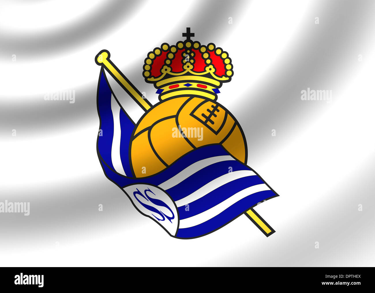 Real Sociedad Flag Logo Icon Symbol Emblem Stock Photo Alamy